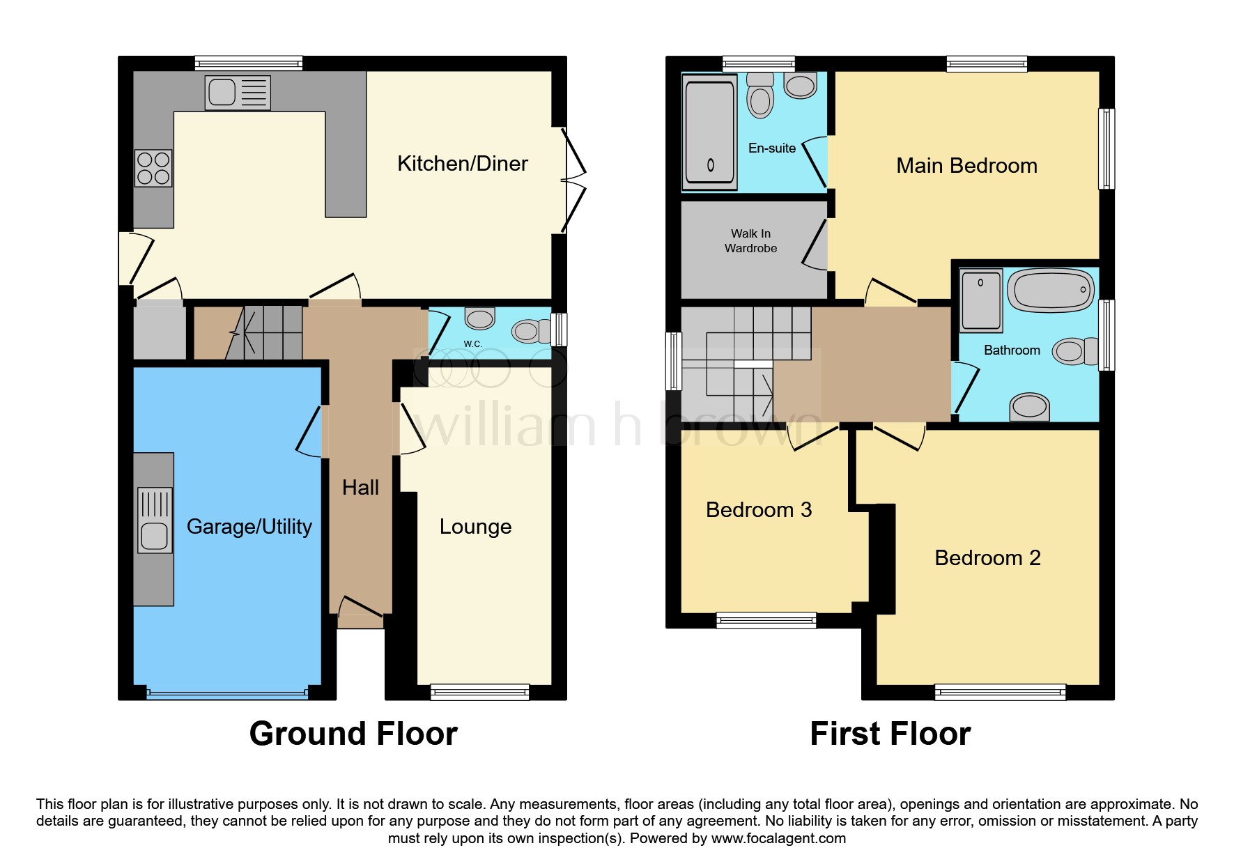 2, Oakland Cottages, Pentney Lane, King's Lynn floorplan