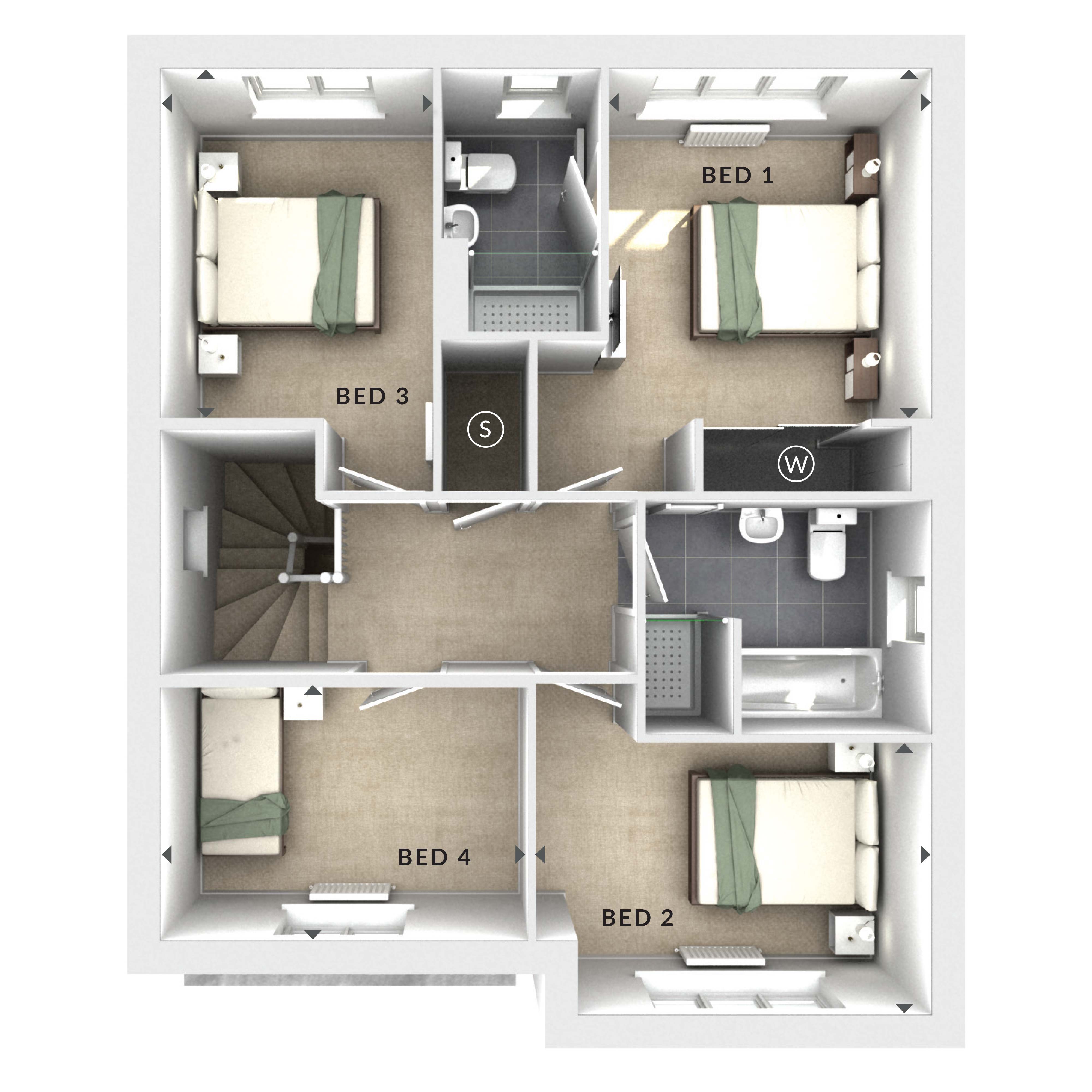 206, Brooklime Road, Warwick floorplan