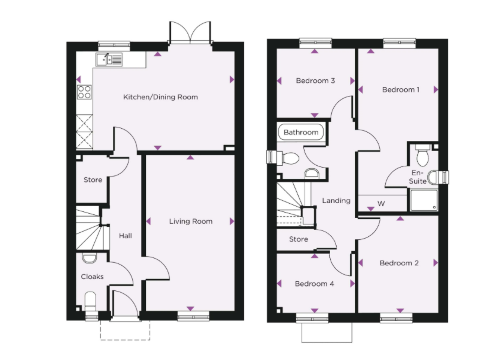 Plot 98, Pickford Green Lane, Coventry floorplan