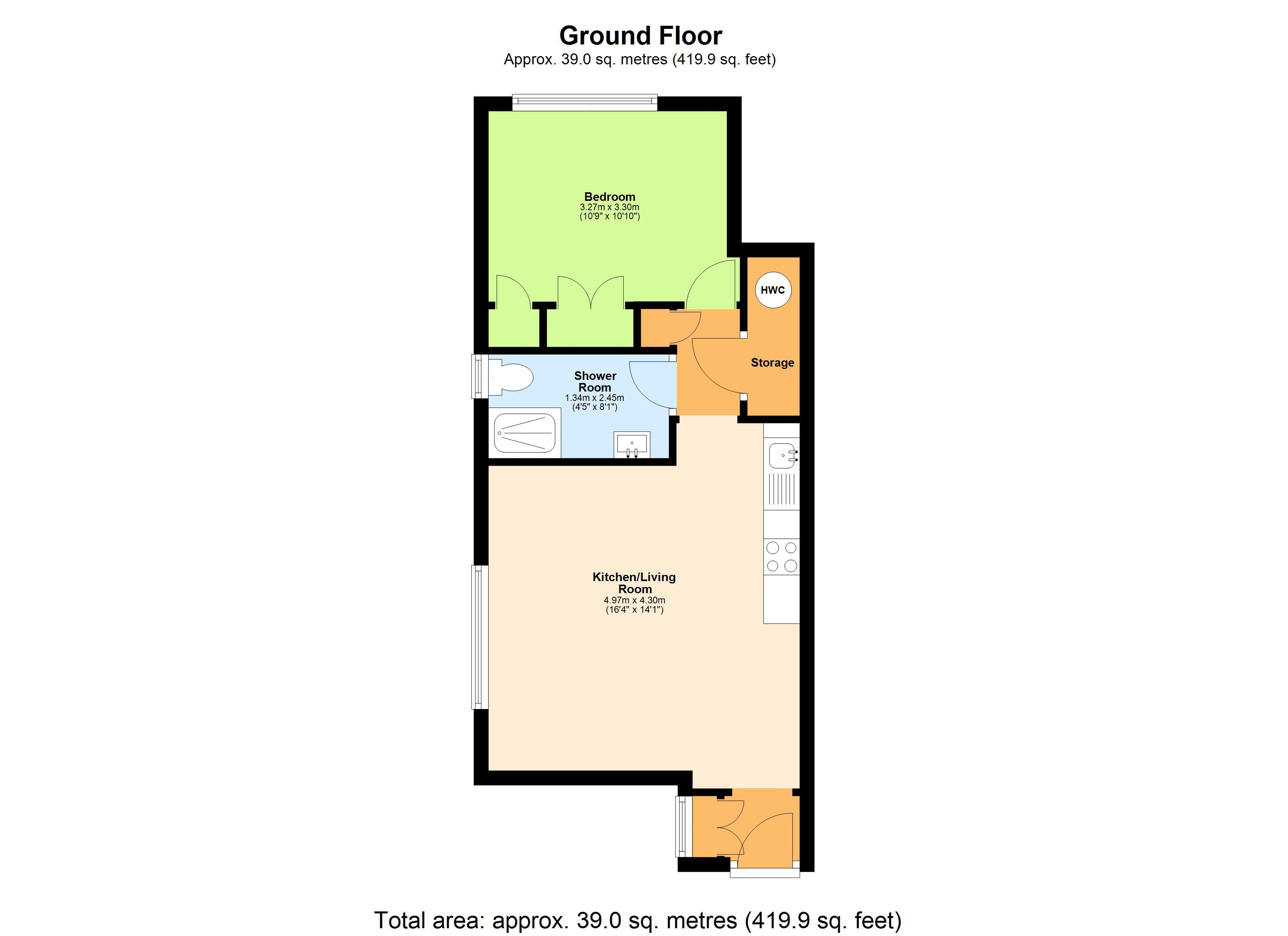 11, Harriet Way, Hertfordshire floorplan