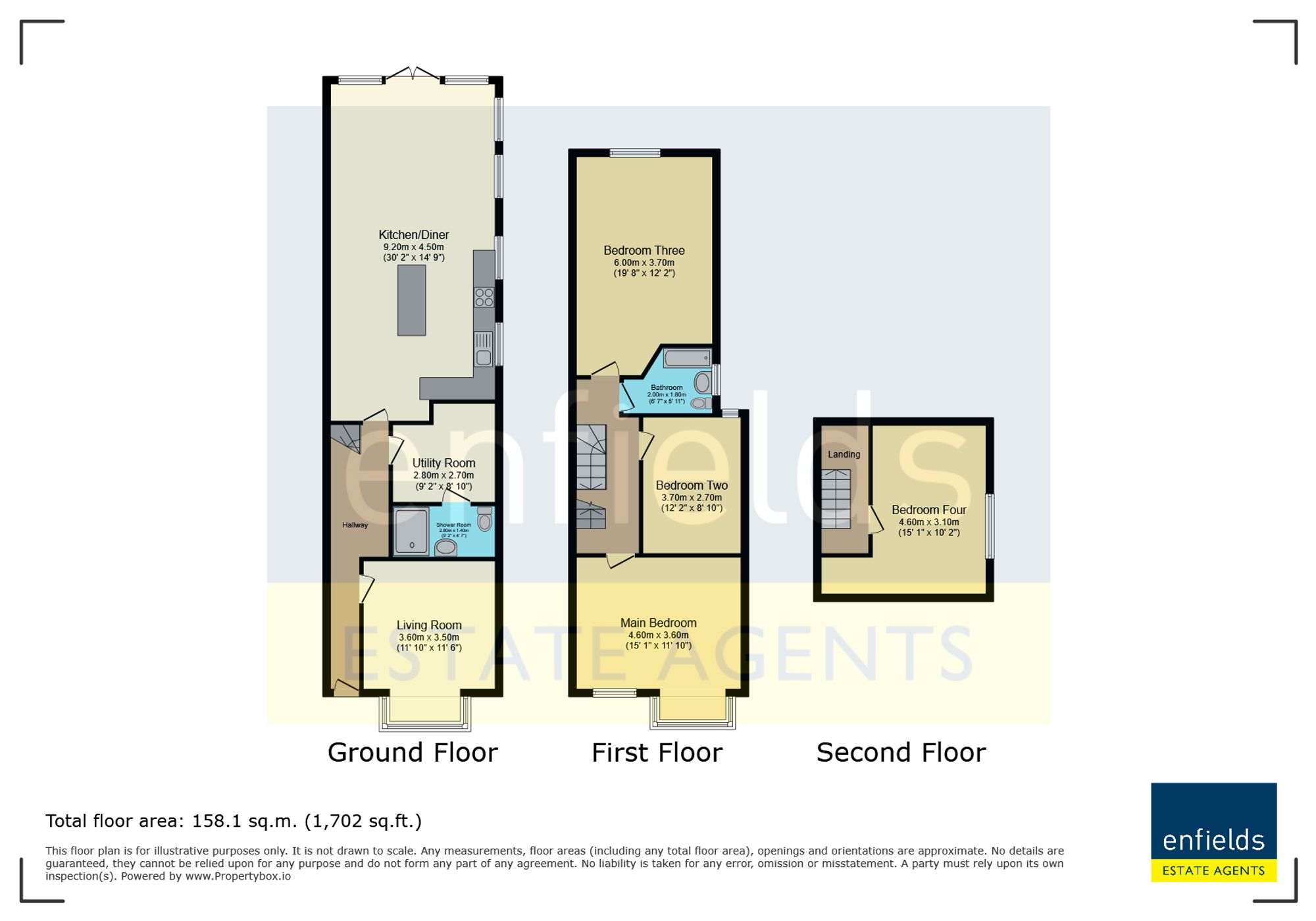92 Sandbanks Road, Poole floorplan