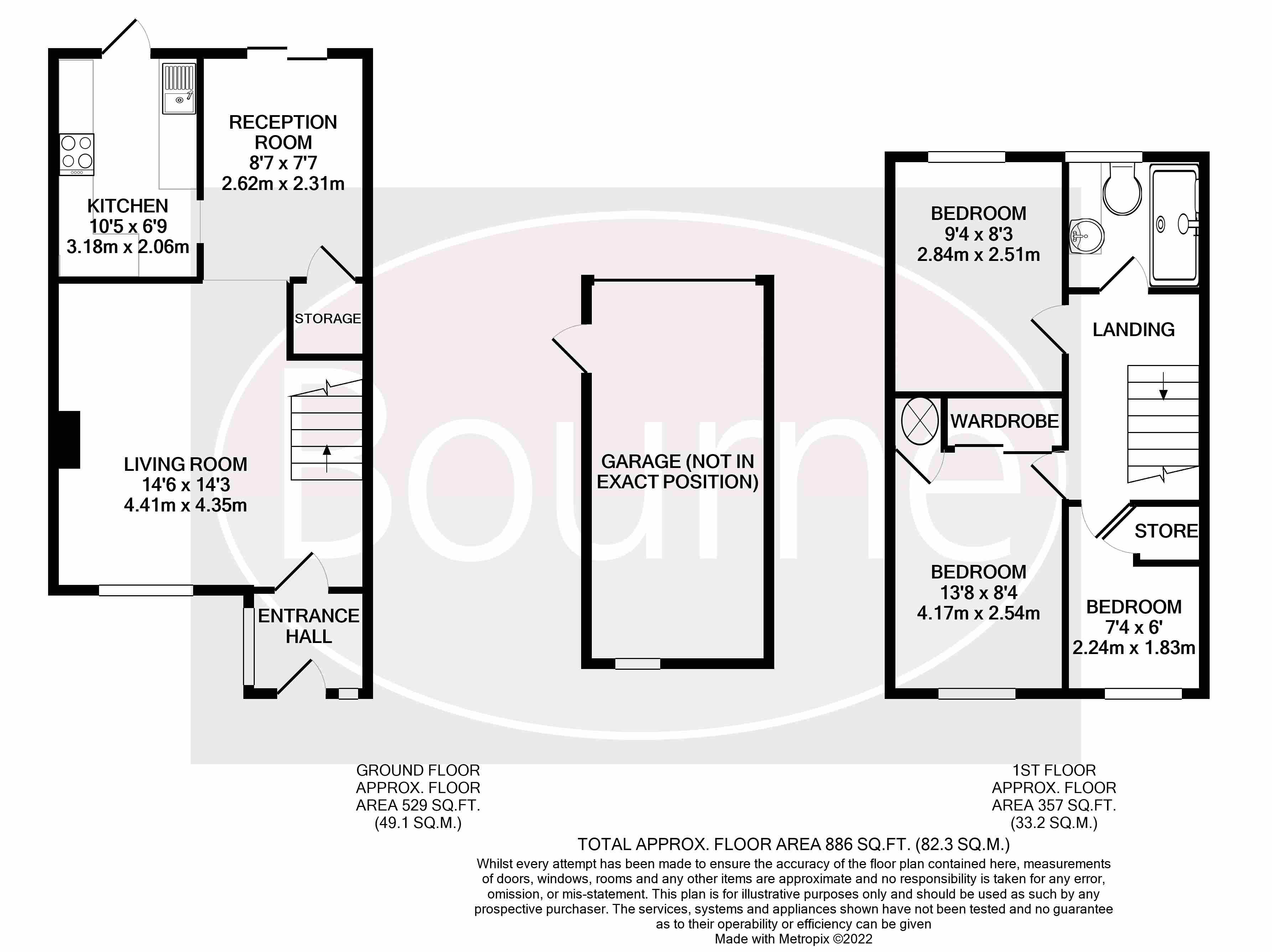 31, Riverdale, Farnham floorplan