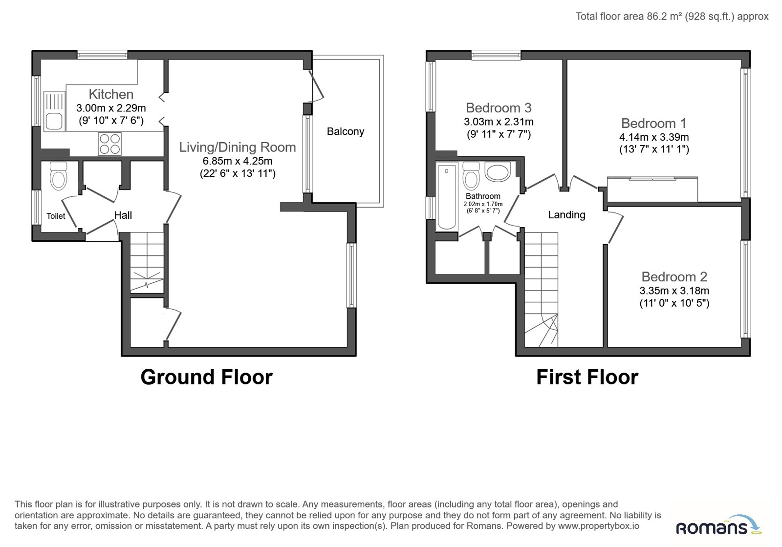 Woodlands, Hampshire floorplan