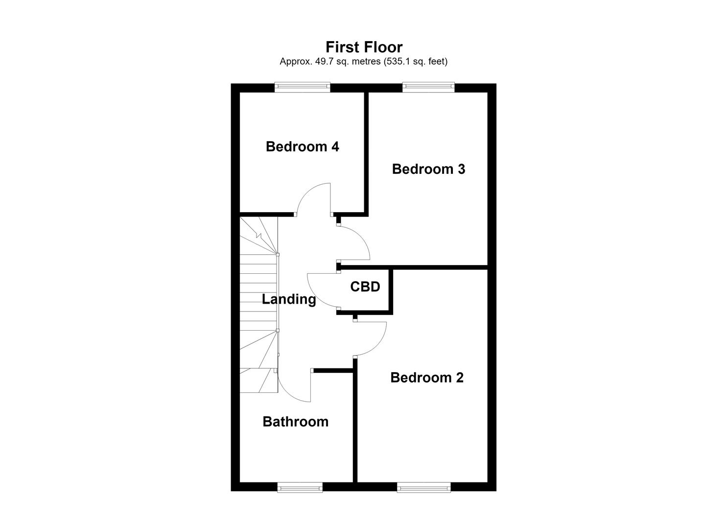 8, Gresley Wood Court, Ossett floorplan