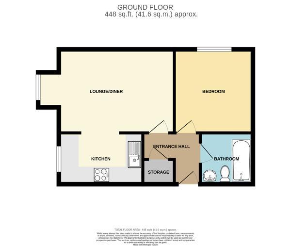 19, Chiltern Close, Maidstone floorplan