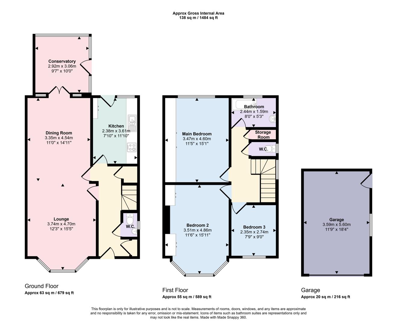 Wentworth Avenue, Finchley floorplan