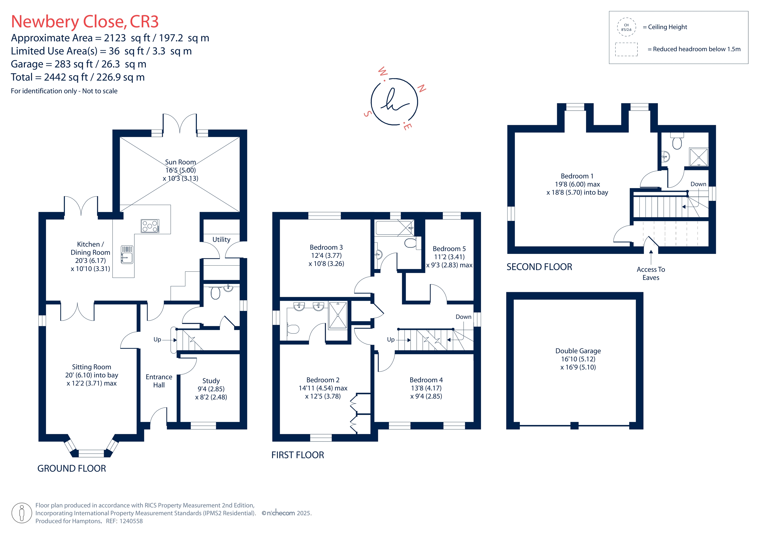 20, Newbery Close, Caterham floorplan