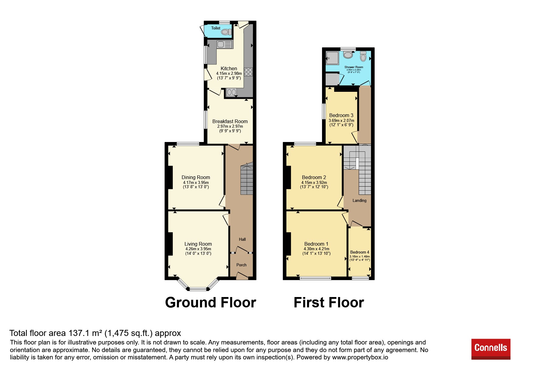103, London Road, Bristol floorplan