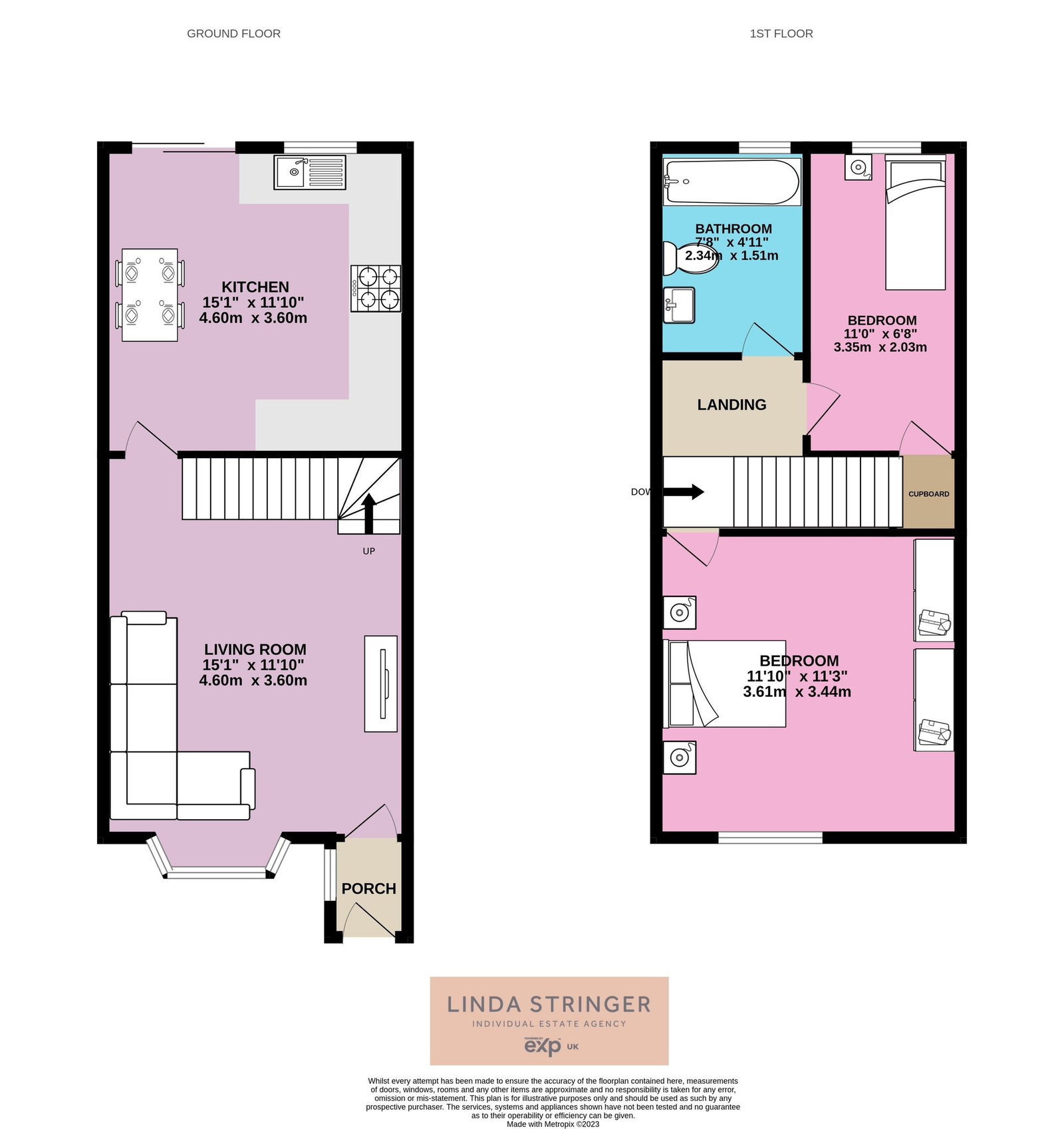 14, Falconer Way, Rotherham floorplan