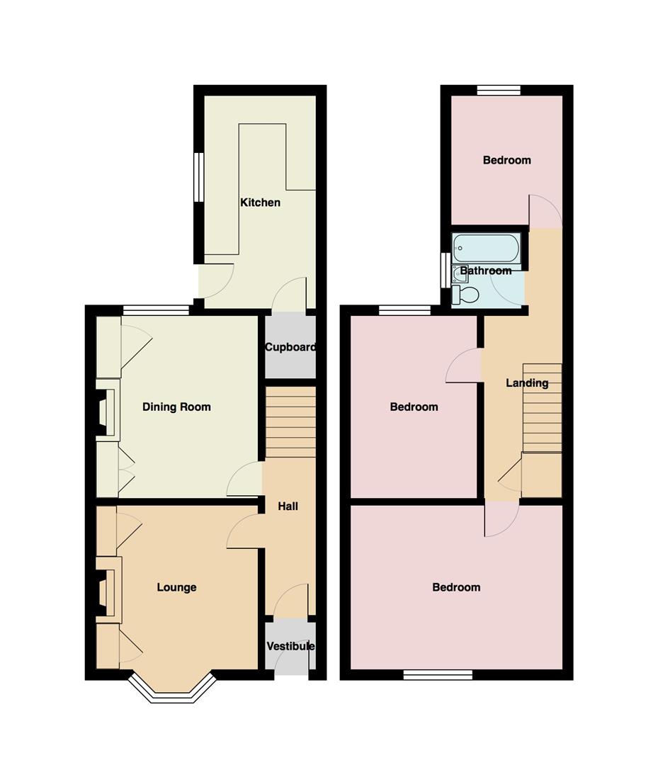 3 Bedrooms Terraced house for sale in Coulston Road, Lancaster LA1