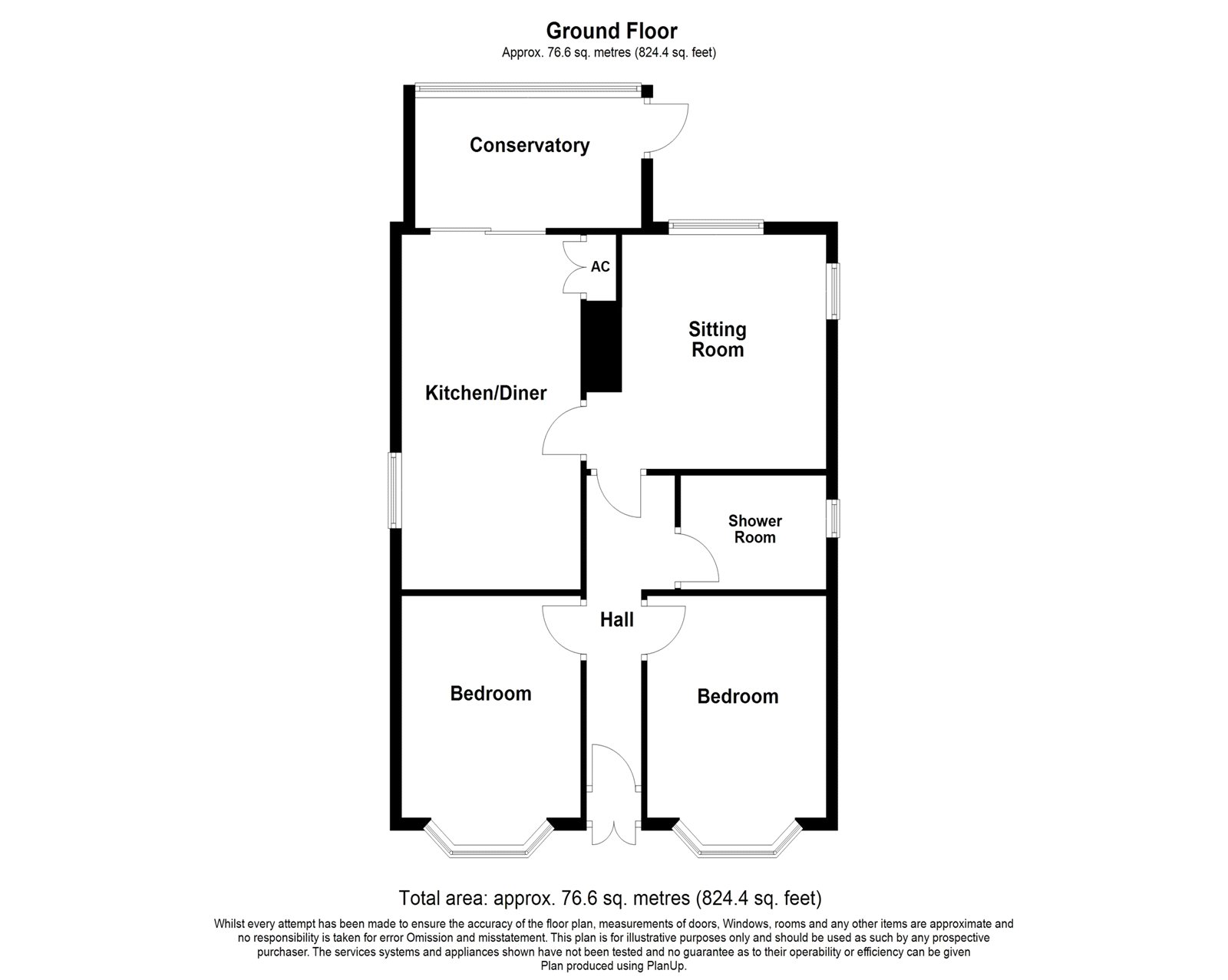 192, Kinson Road, Bournemouth floorplan
