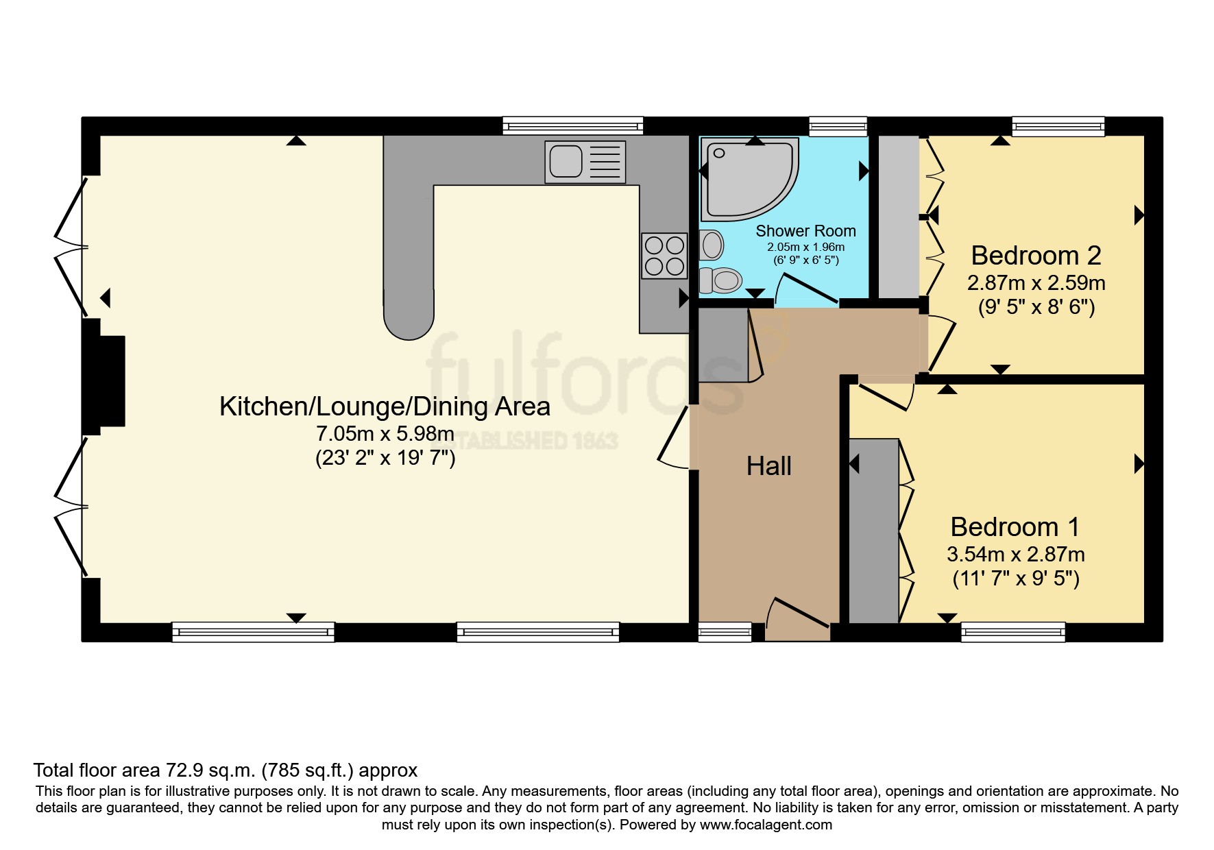 17 Curlew,, Warren Road, Dawlish Warren floorplan