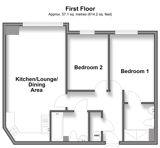 Stuart Road, Gravesend floorplan