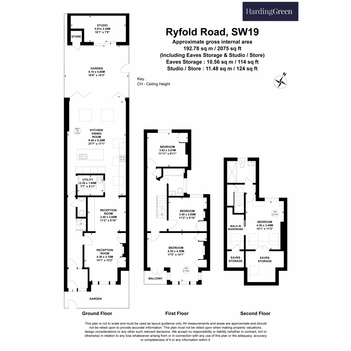 39, Ryfold Road, London floorplan