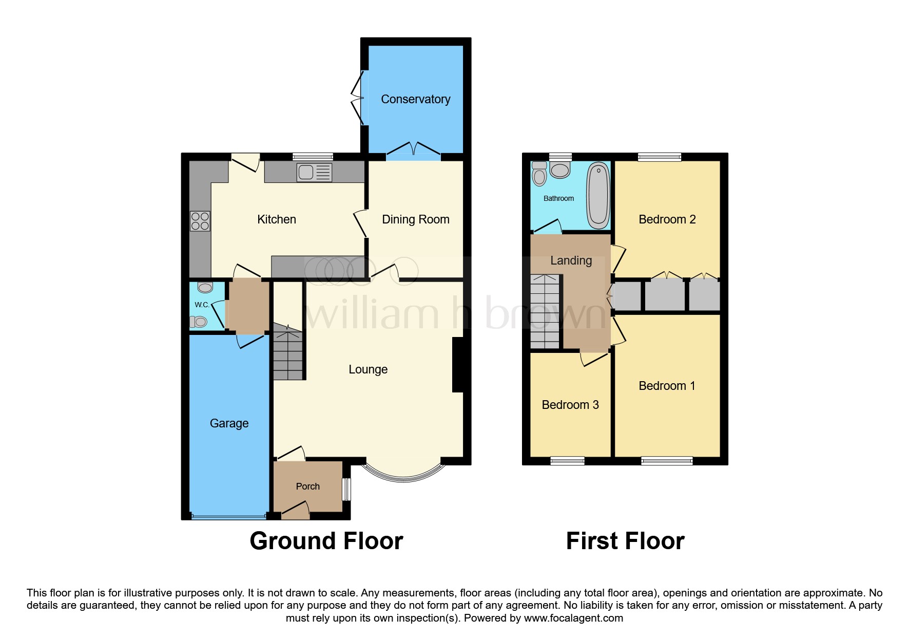 2, School Lane, Brentwood floorplan