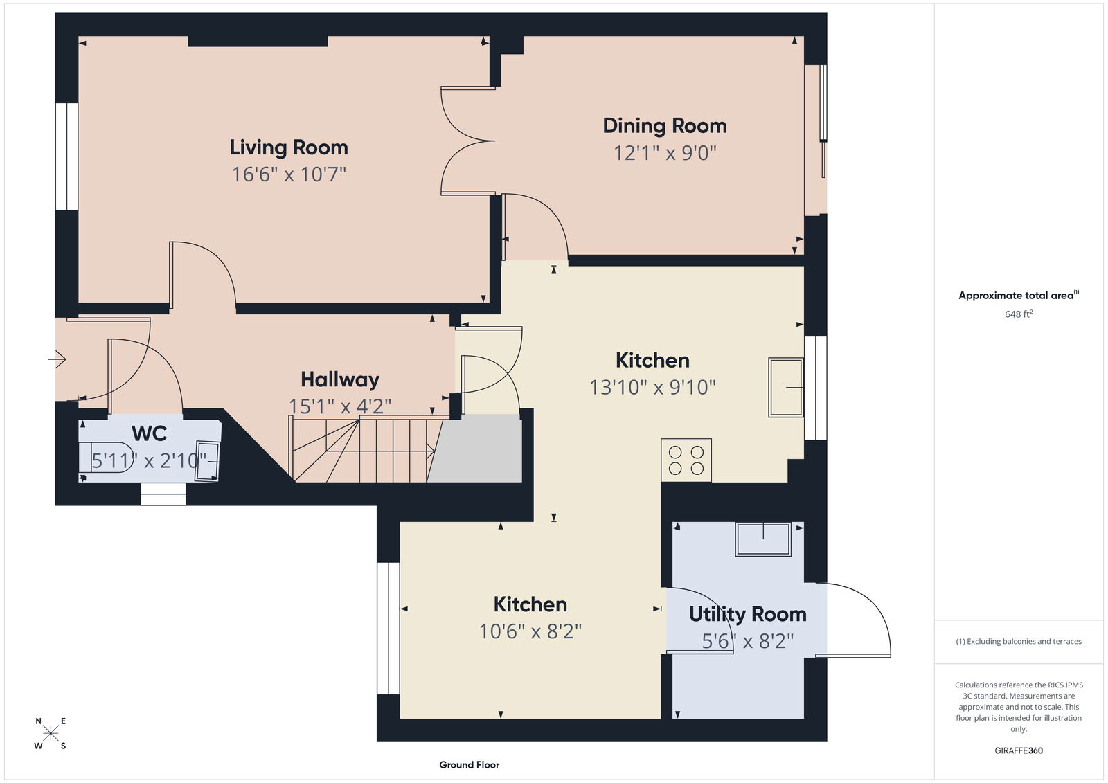 10, Harrier Way, Stowmarket floorplan