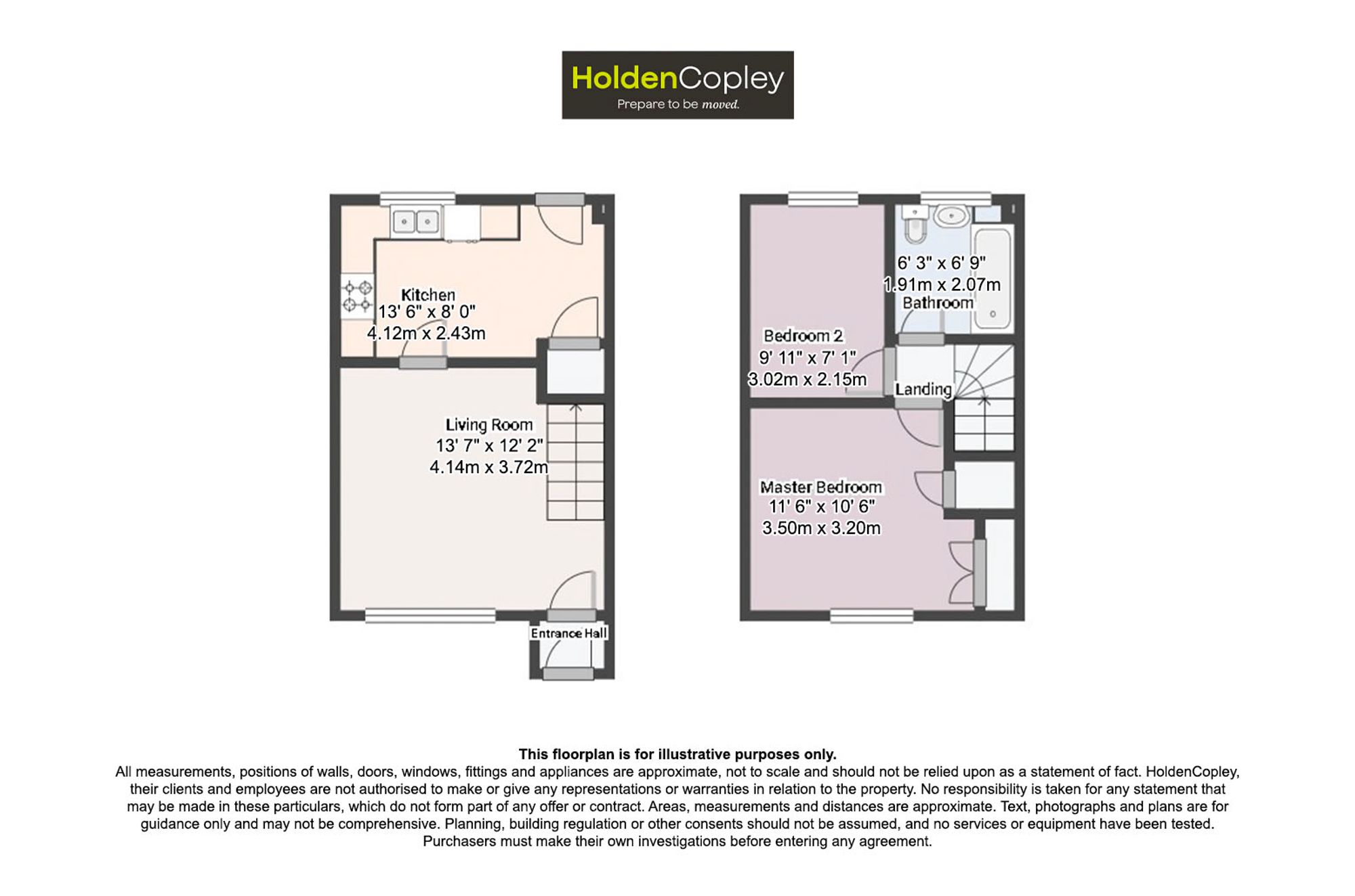 2 Robbie Burns Road, Nottingham floorplan