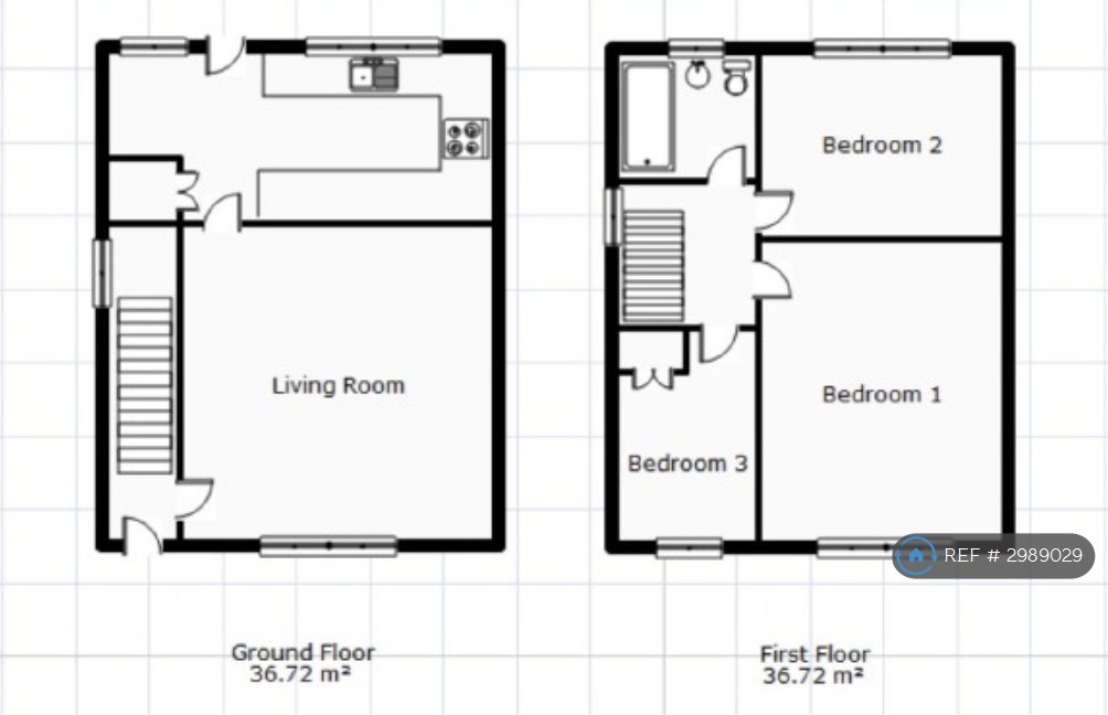 Potternewton Crescent, Leeds floorplan