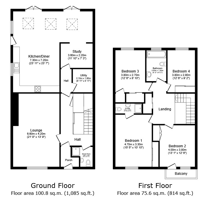 2, Durham floorplan