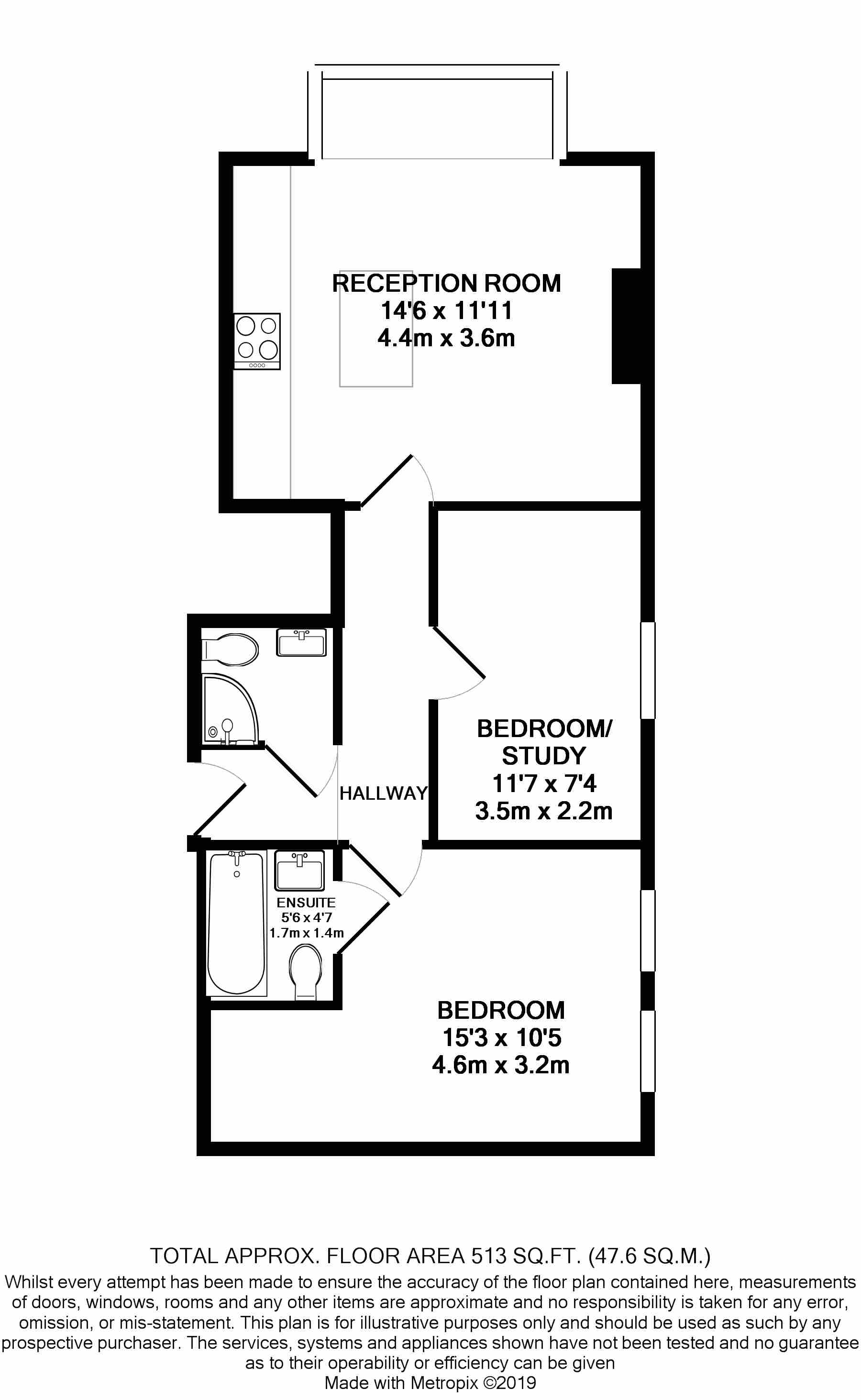 2 Bedrooms Flat to rent in Ashburton Road, Addiscombe, Croydon CR0
