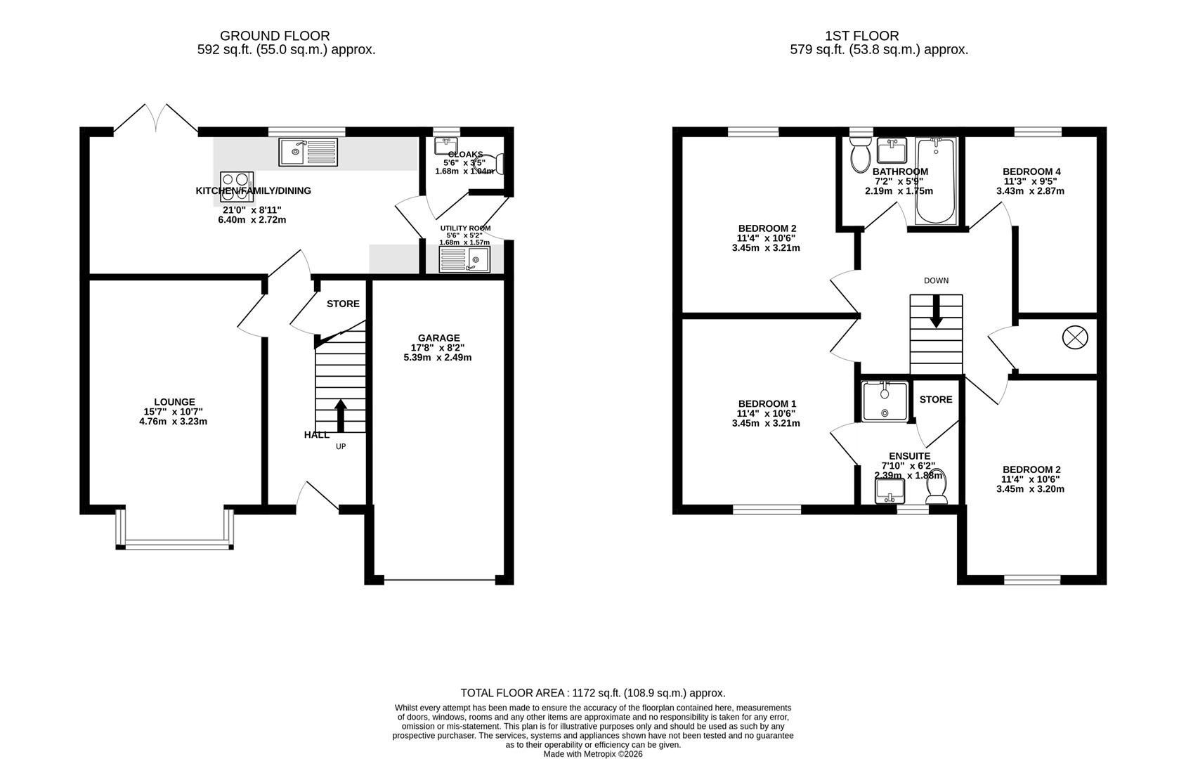 19, Farrier Close, Hull floorplan