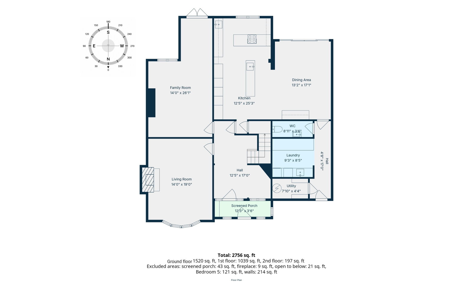 Garth Drive, Allerton floorplan