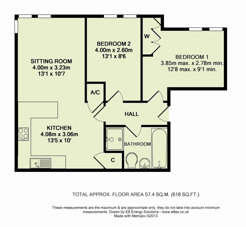 2 Bedrooms Flat to rent in Oxford Road, Kidlington OX5