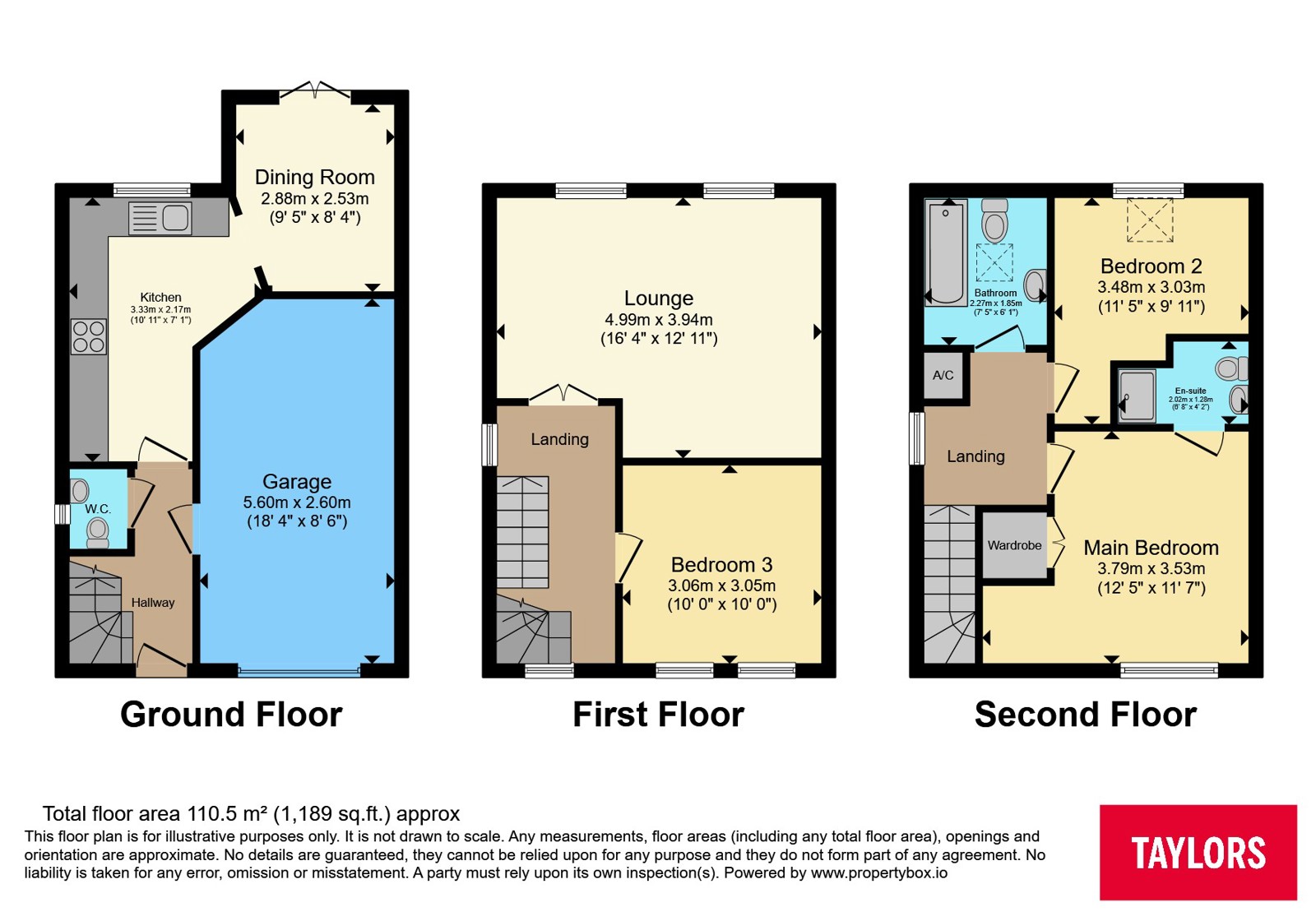 Parade Court, Bristol floorplan
