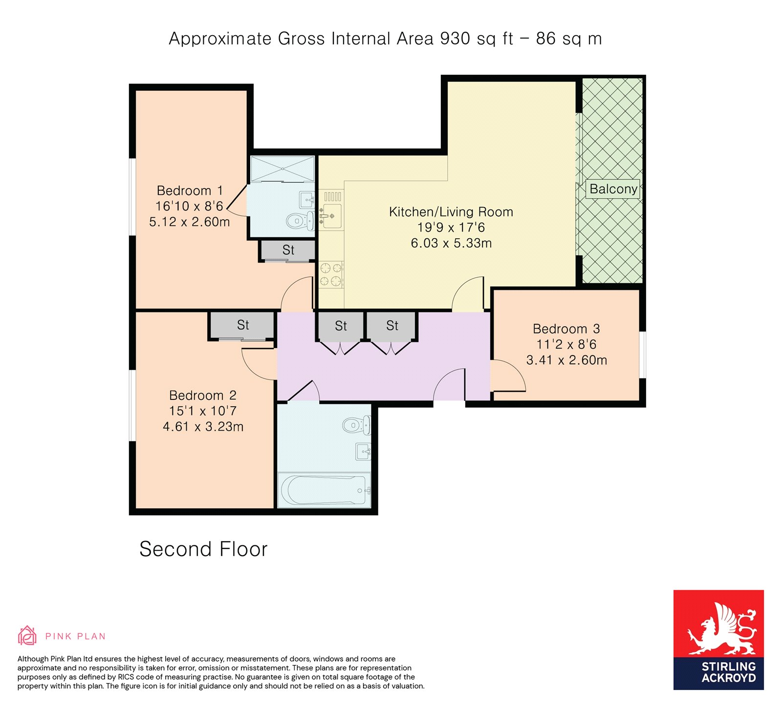 Flat 4, 66, Dalston Lane, London floorplan