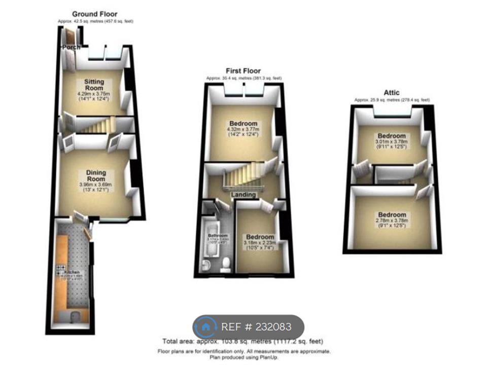 4 Bedrooms Terraced house to rent in Landseer Terrace, Bramley LS13