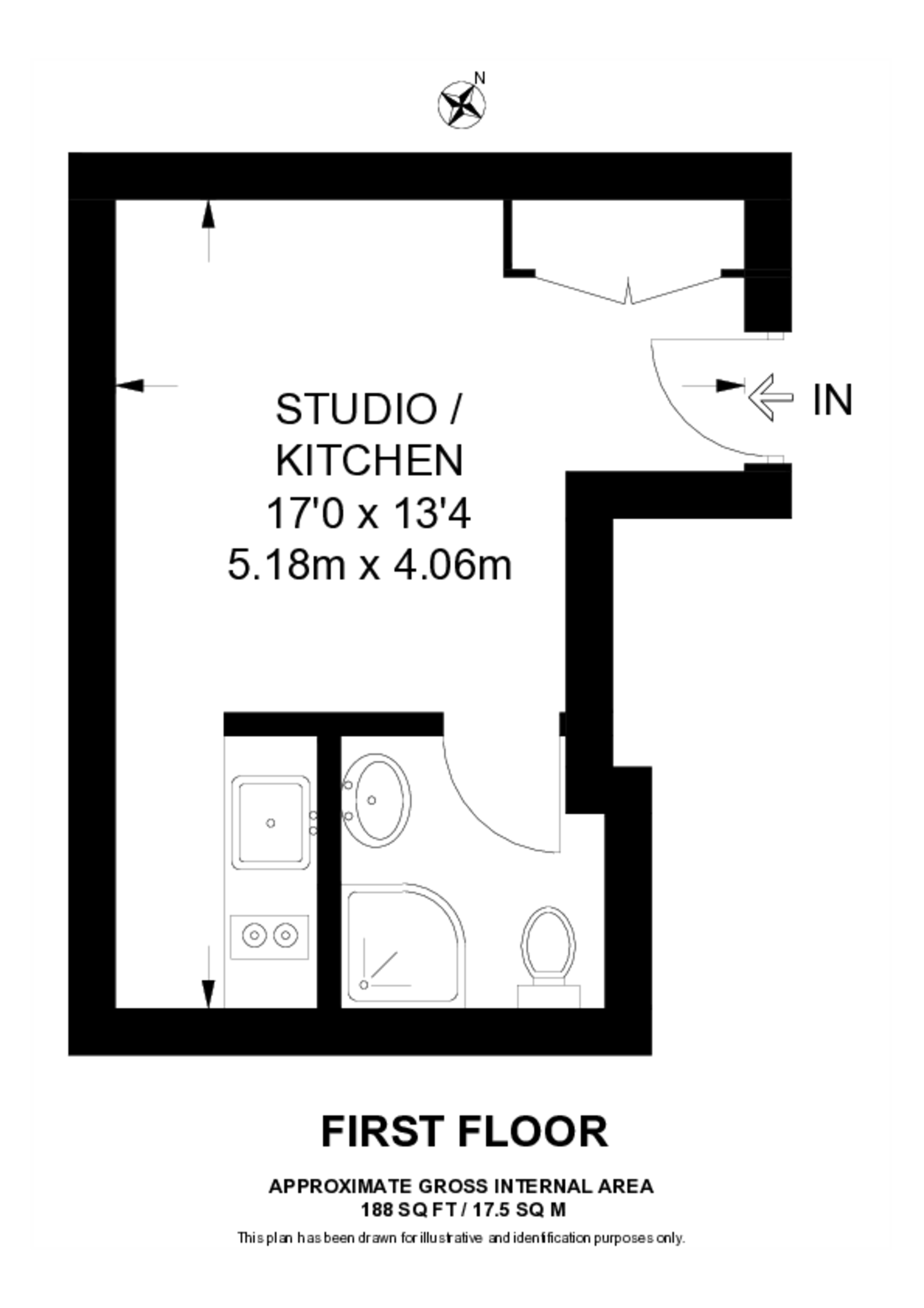 Camden High Street, Camden floorplan