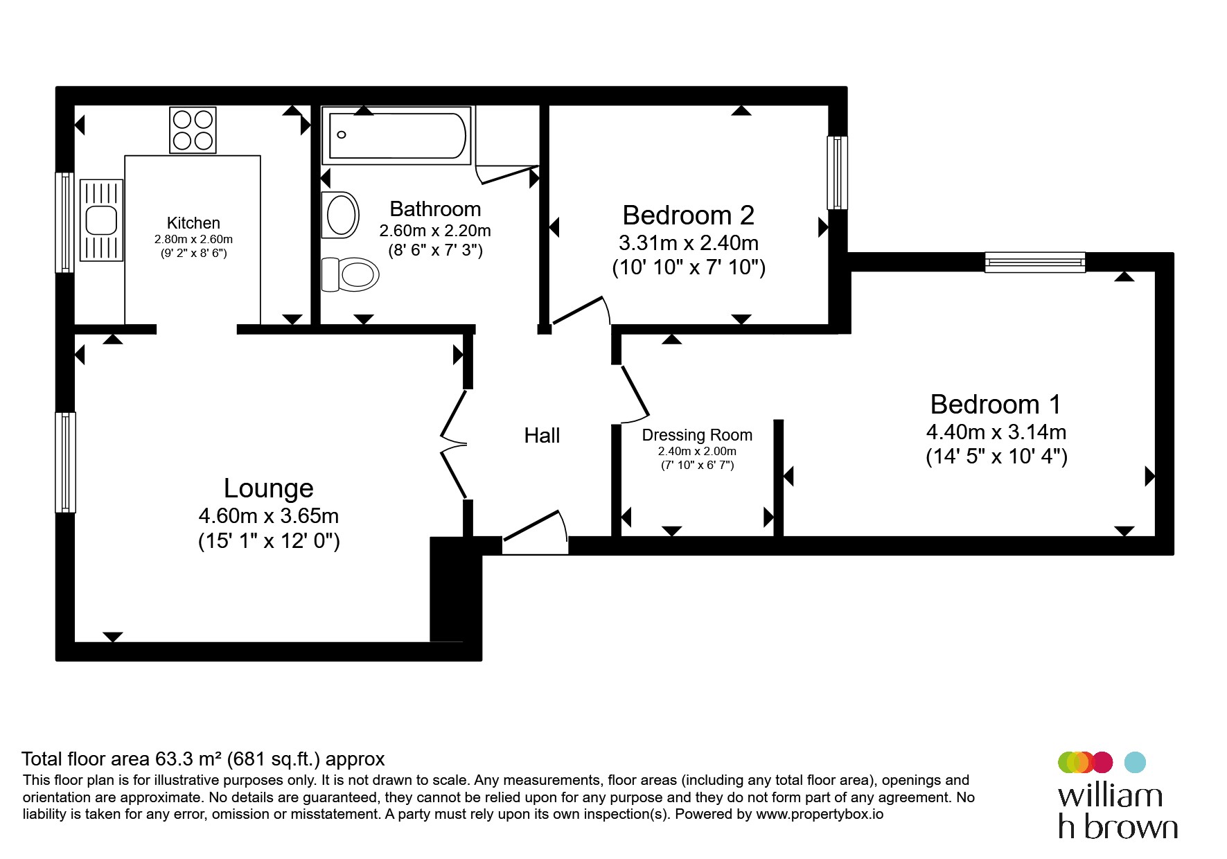 69, Dads Wood, Harlow floorplan