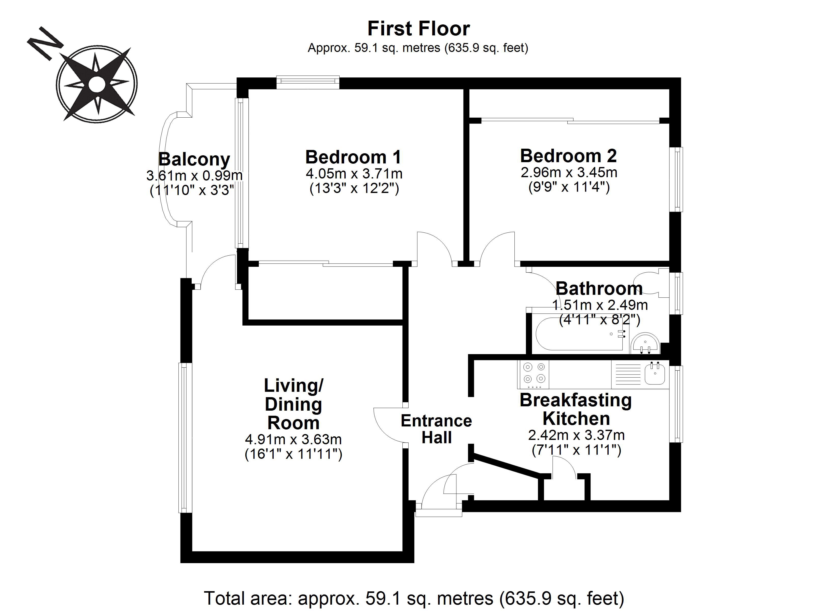 2 Bedrooms Flat for sale in 20/3 Meadowfield Drive, Duddingston EH8