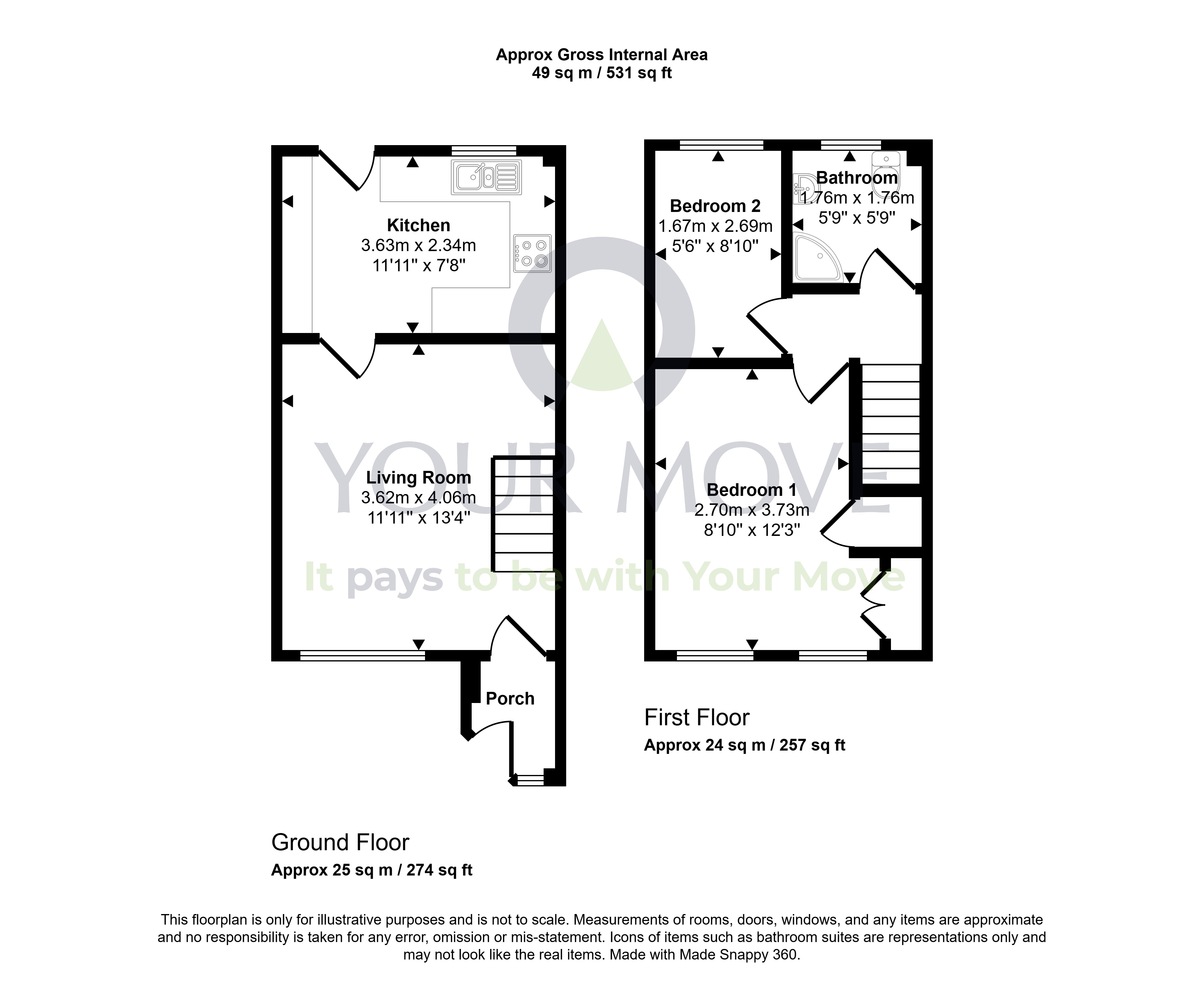 5, Wellington Avenue, Dumfries floorplan