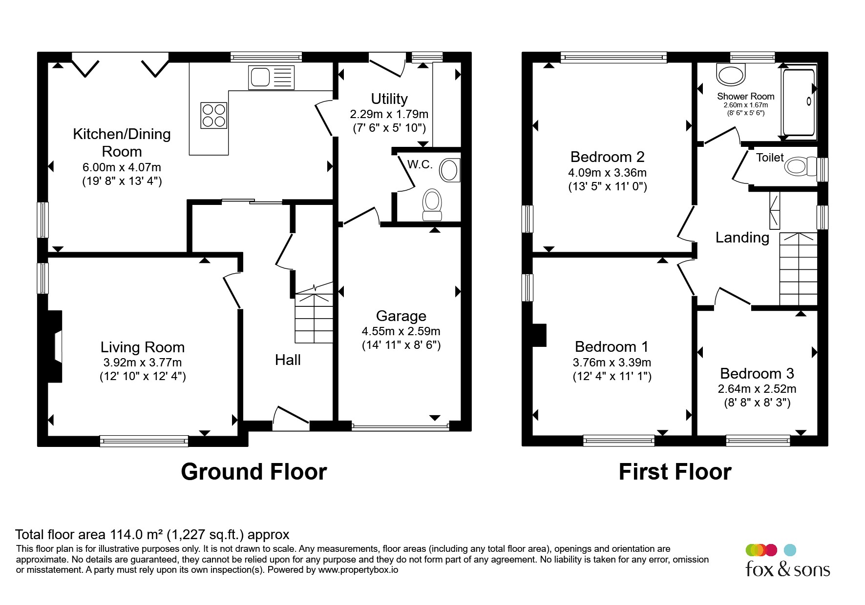 10, Raymond Road, WEYMOUTH floorplan