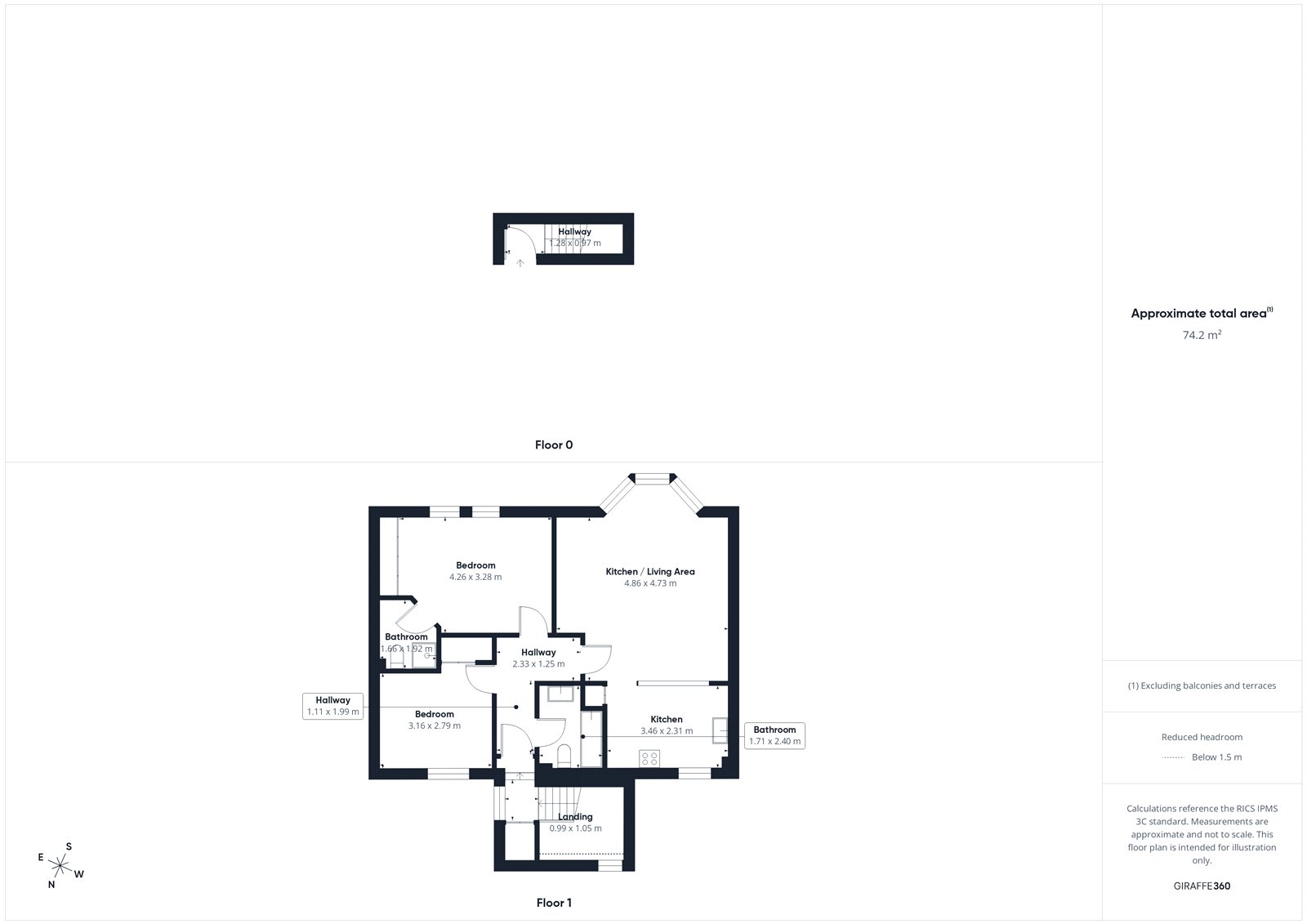 5, Hall Moor Court, Carlisle floorplan