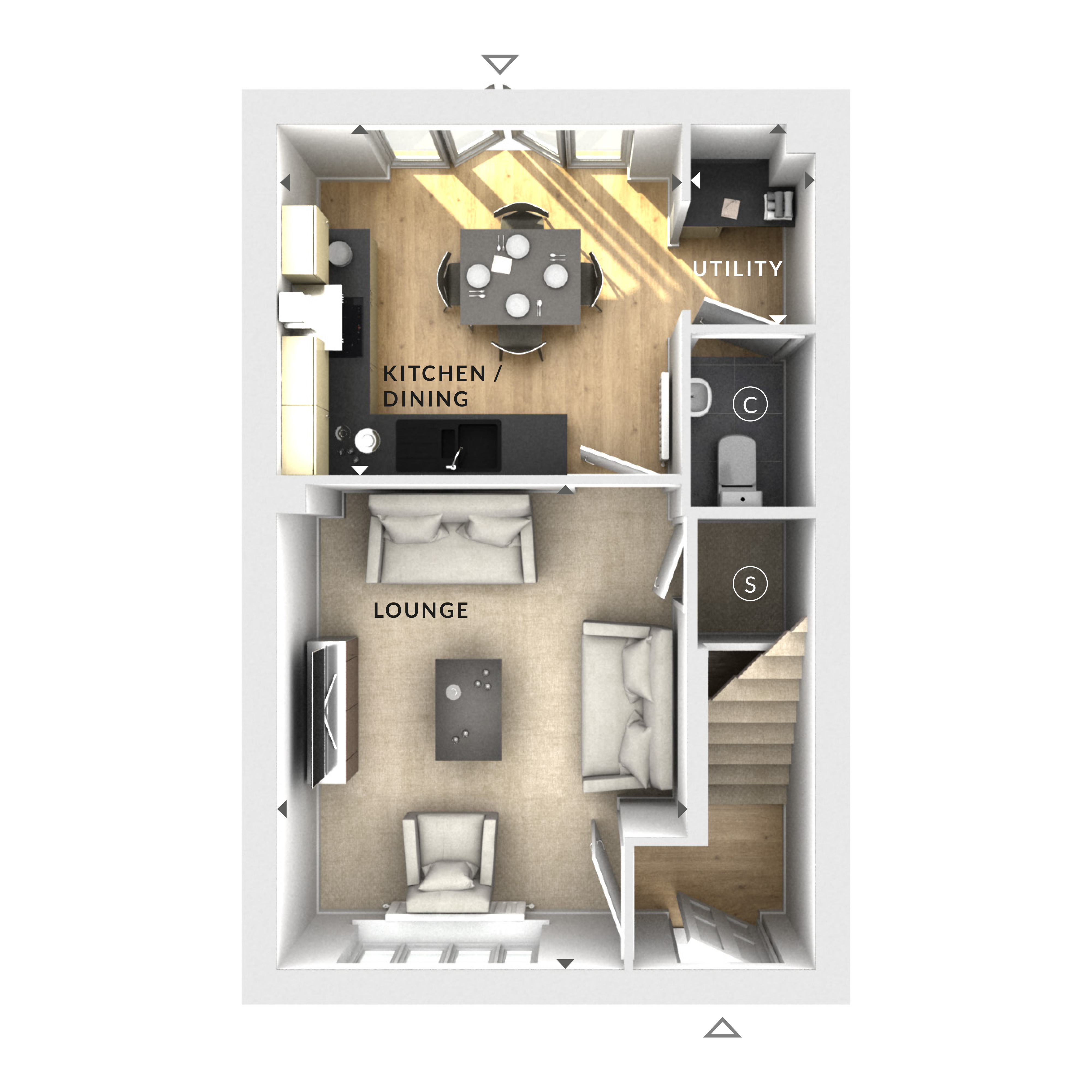 255, Roman Road, Holmer, Hereford floorplan