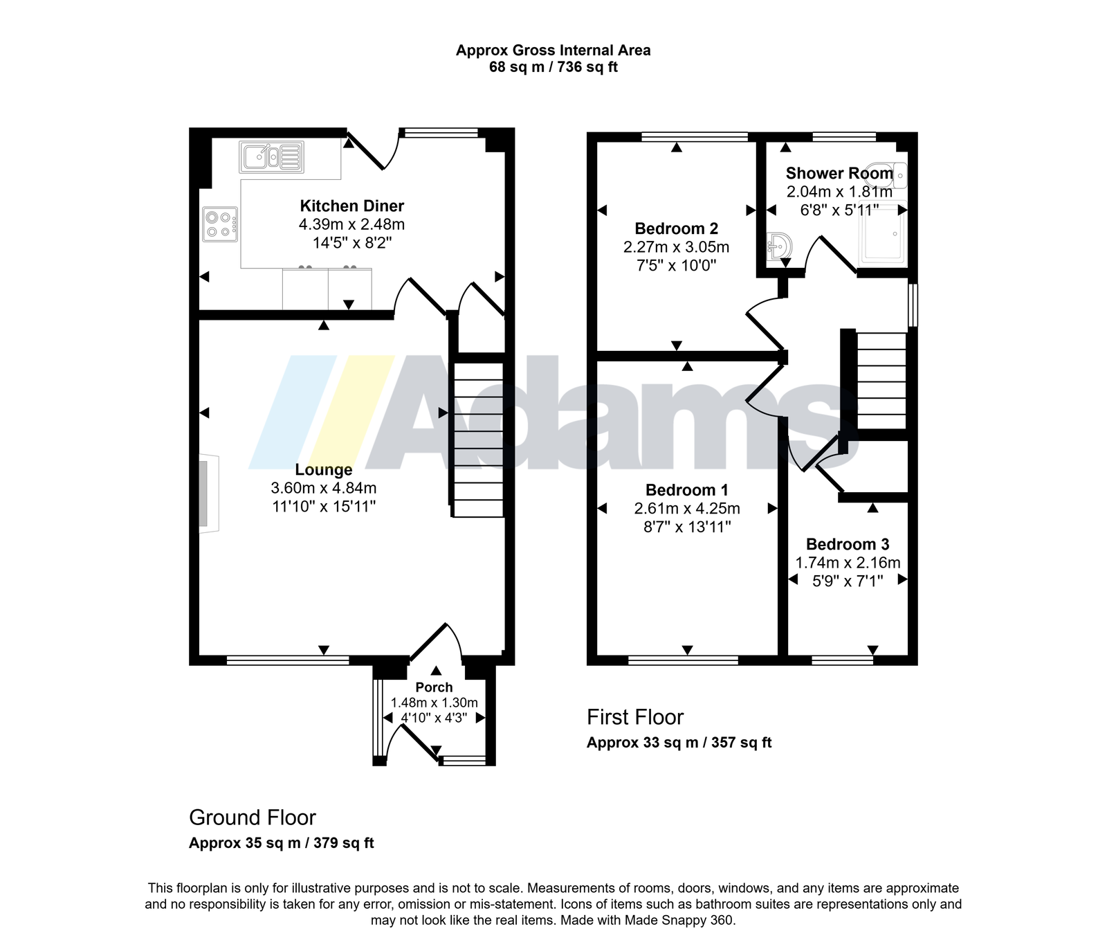 Seaford Close, Runcorn floorplan