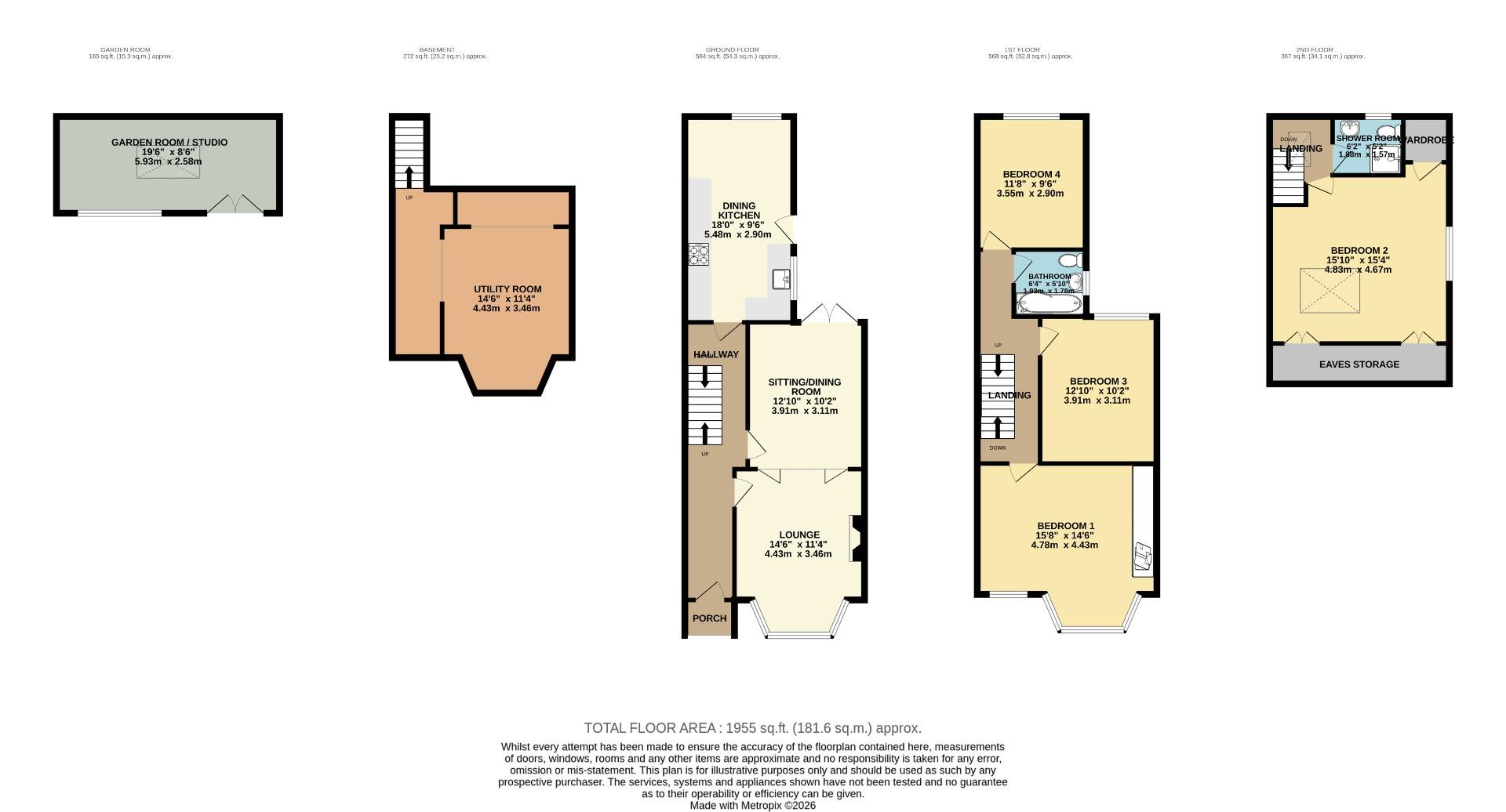 41, Torbay Road, Chorlton floorplan
