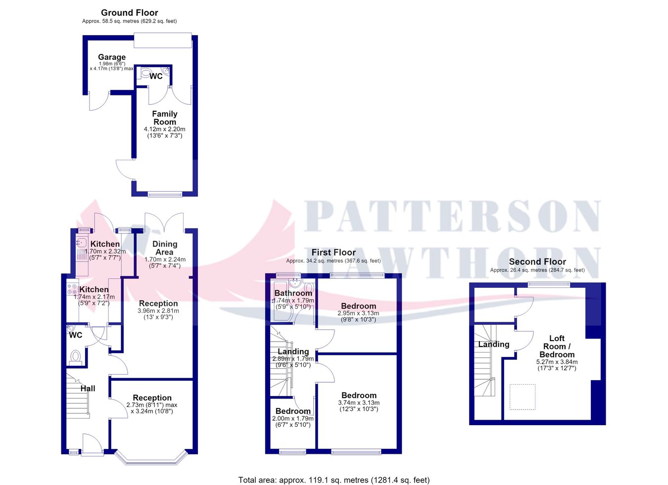 11, Mygrove Gardens, Rainham floorplan