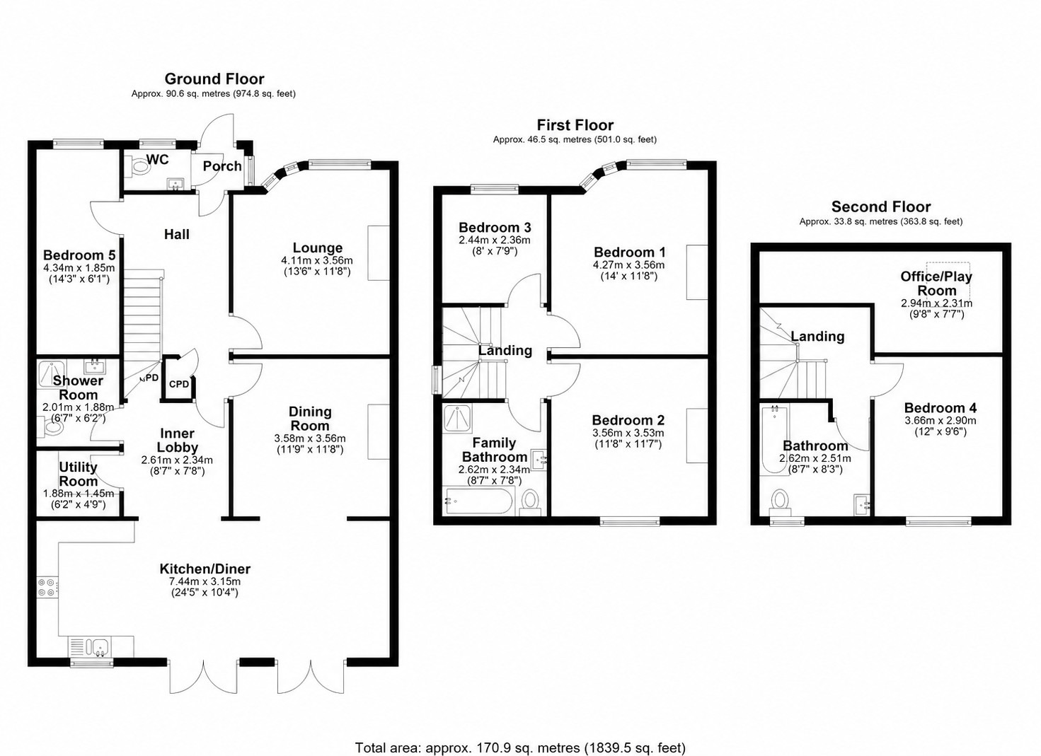 11, First Avenue, Bexleyheath floorplan