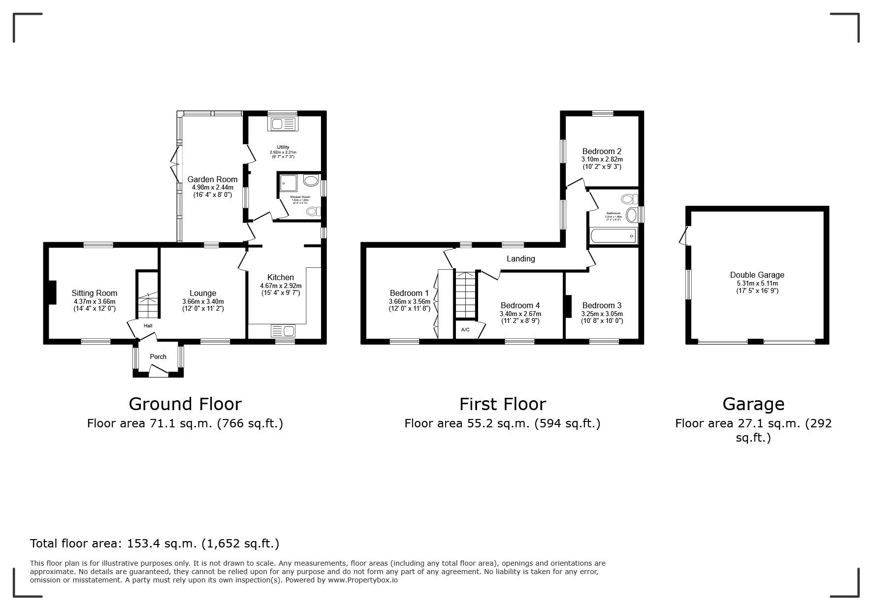 Ivy Cottage, The Green, Stoke Hammond floorplan