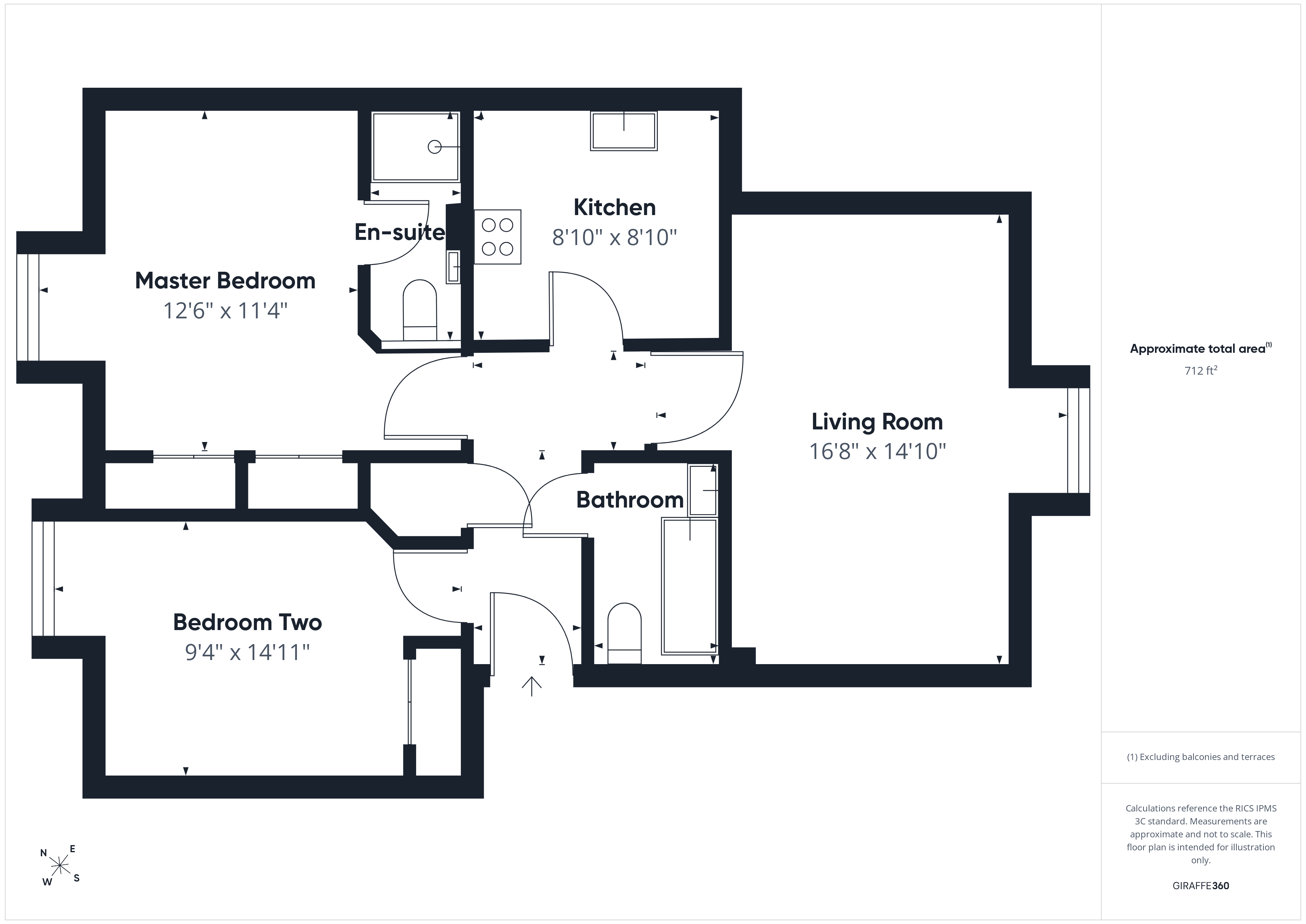 7 Eastcote Place,, Fernbank Road, Ascot floorplan
