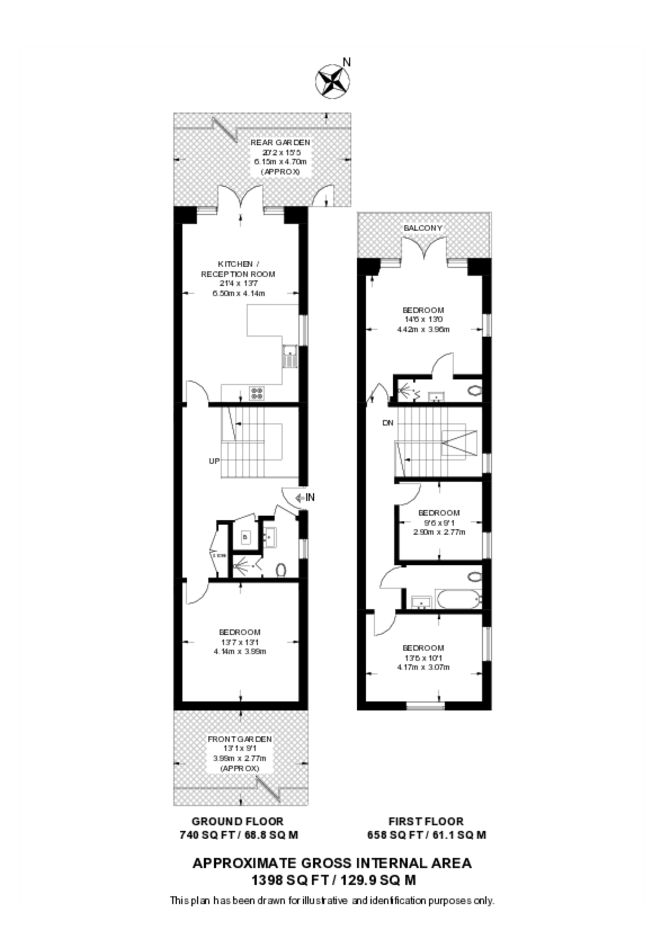 Carlyle Road, Ealing floorplan