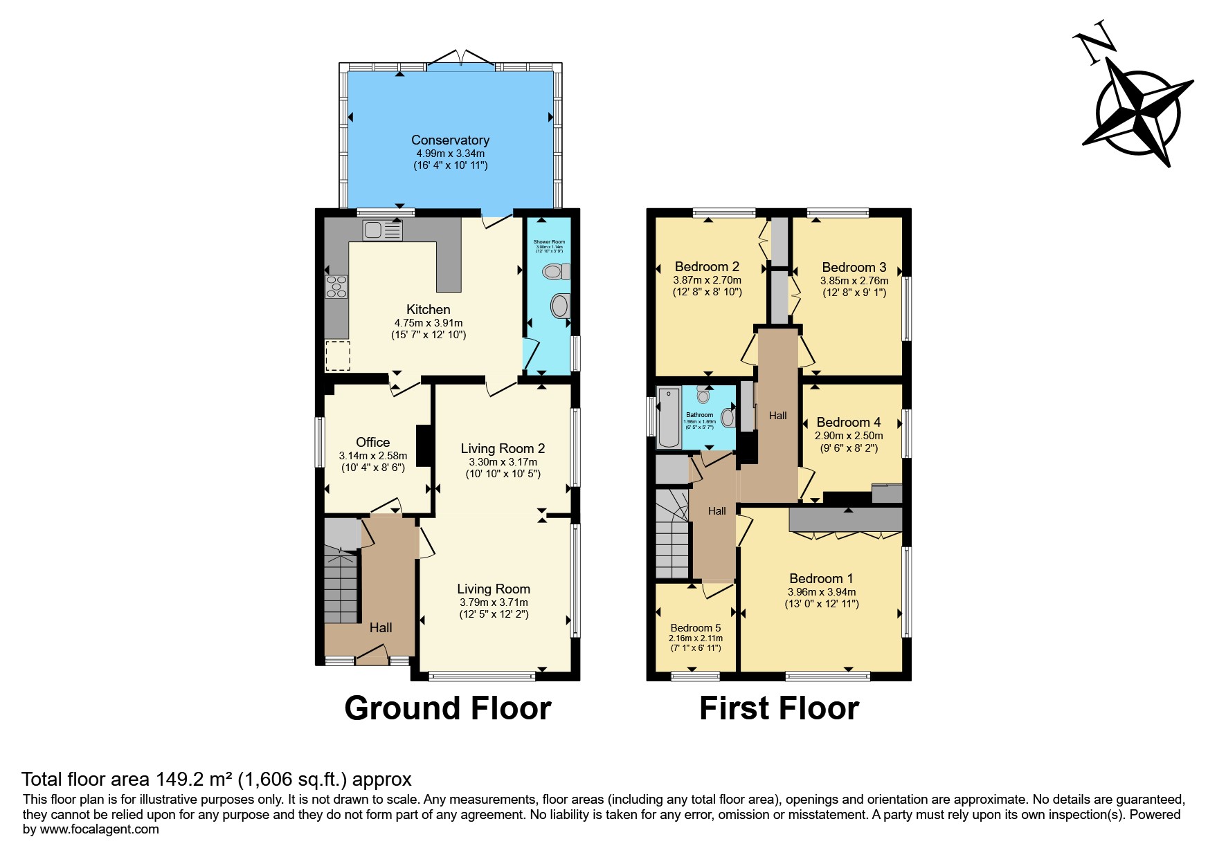 127, Chartridge Lane, Chesham floorplan