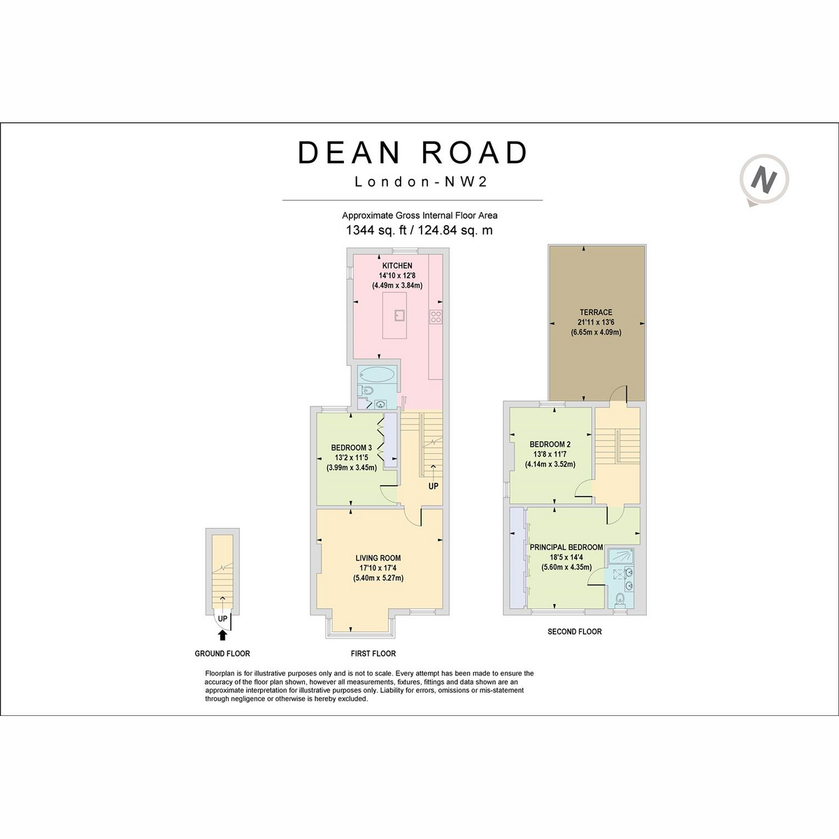 17A, Dean Road, London floorplan