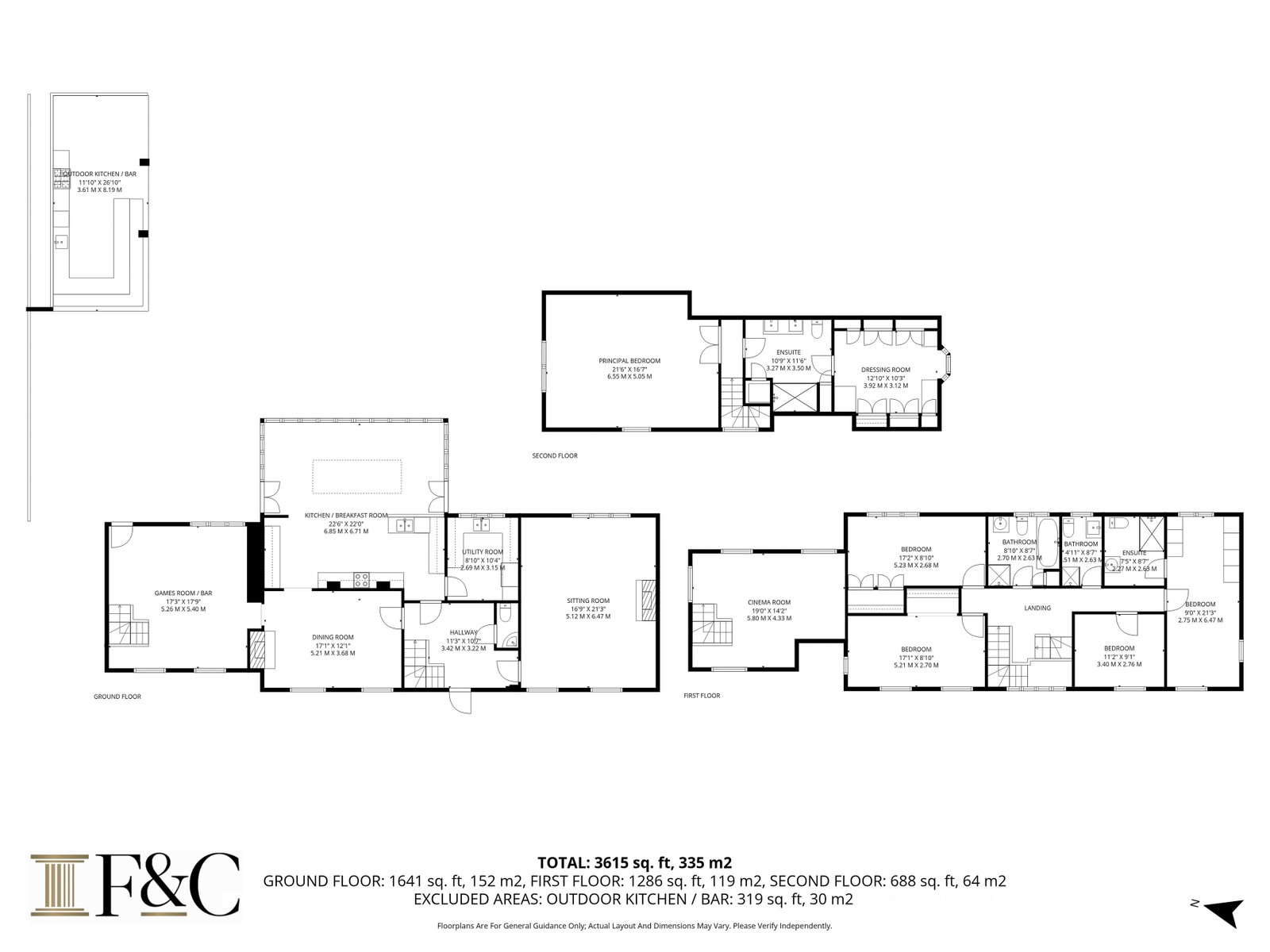 Ryebrook, Church Road, Billericay floorplan
