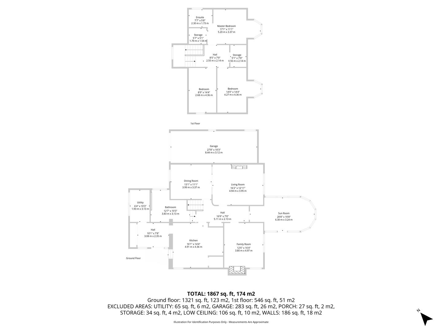 14, Kirk Street, Carluke floorplan
