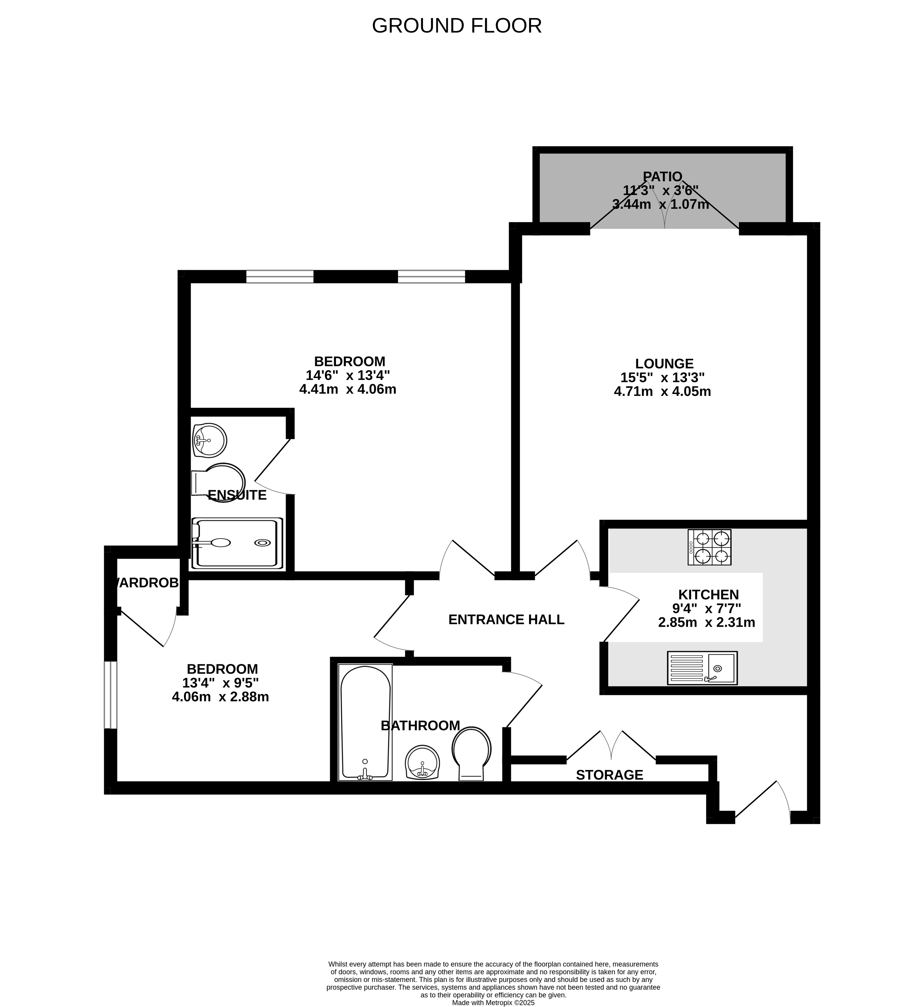 1, The Coppice, Fleet floorplan