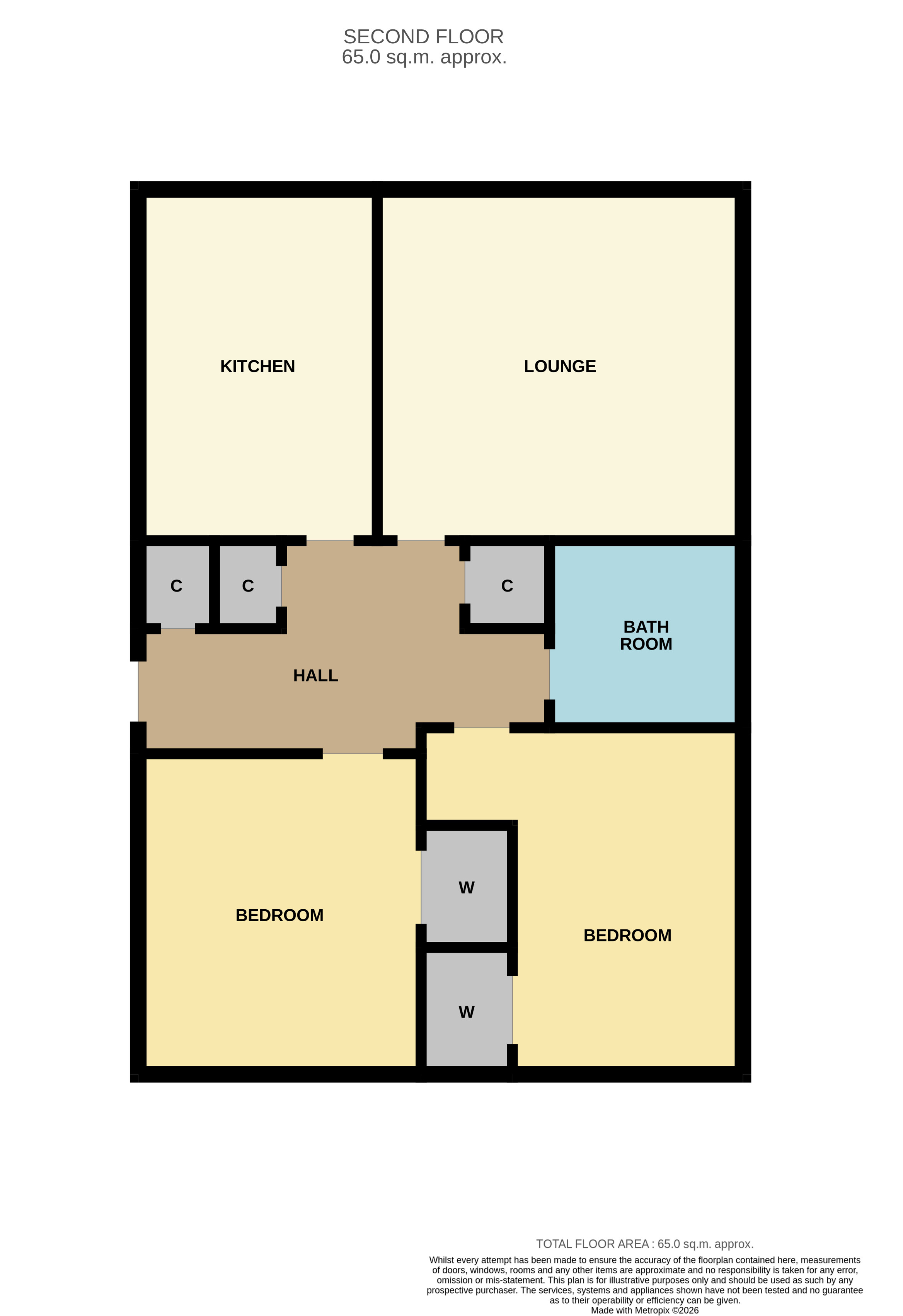 26, Sharpe Place, Montrose floorplan